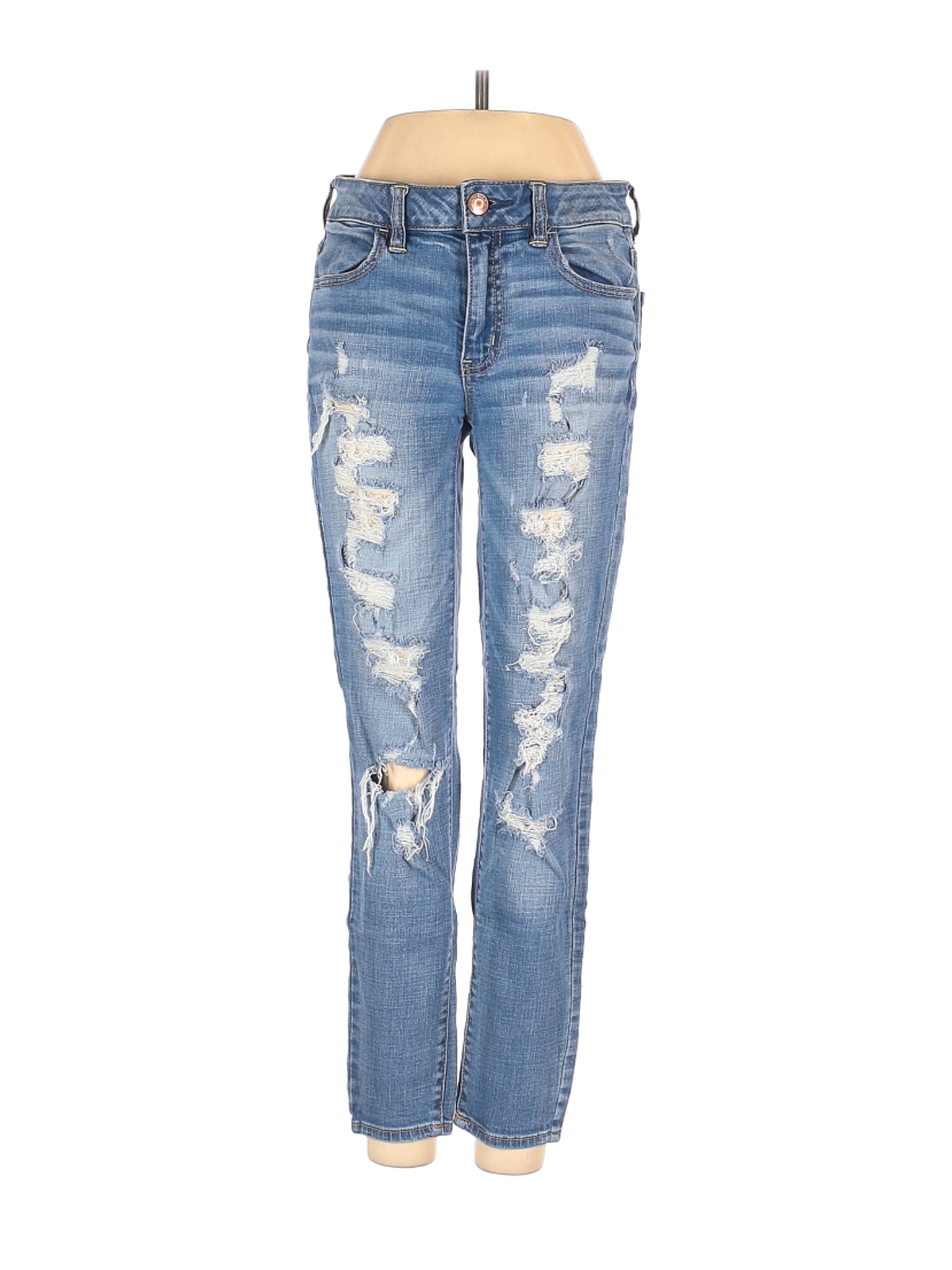 American Eagle Outfitters Women Blue Jeans 4 | eBay