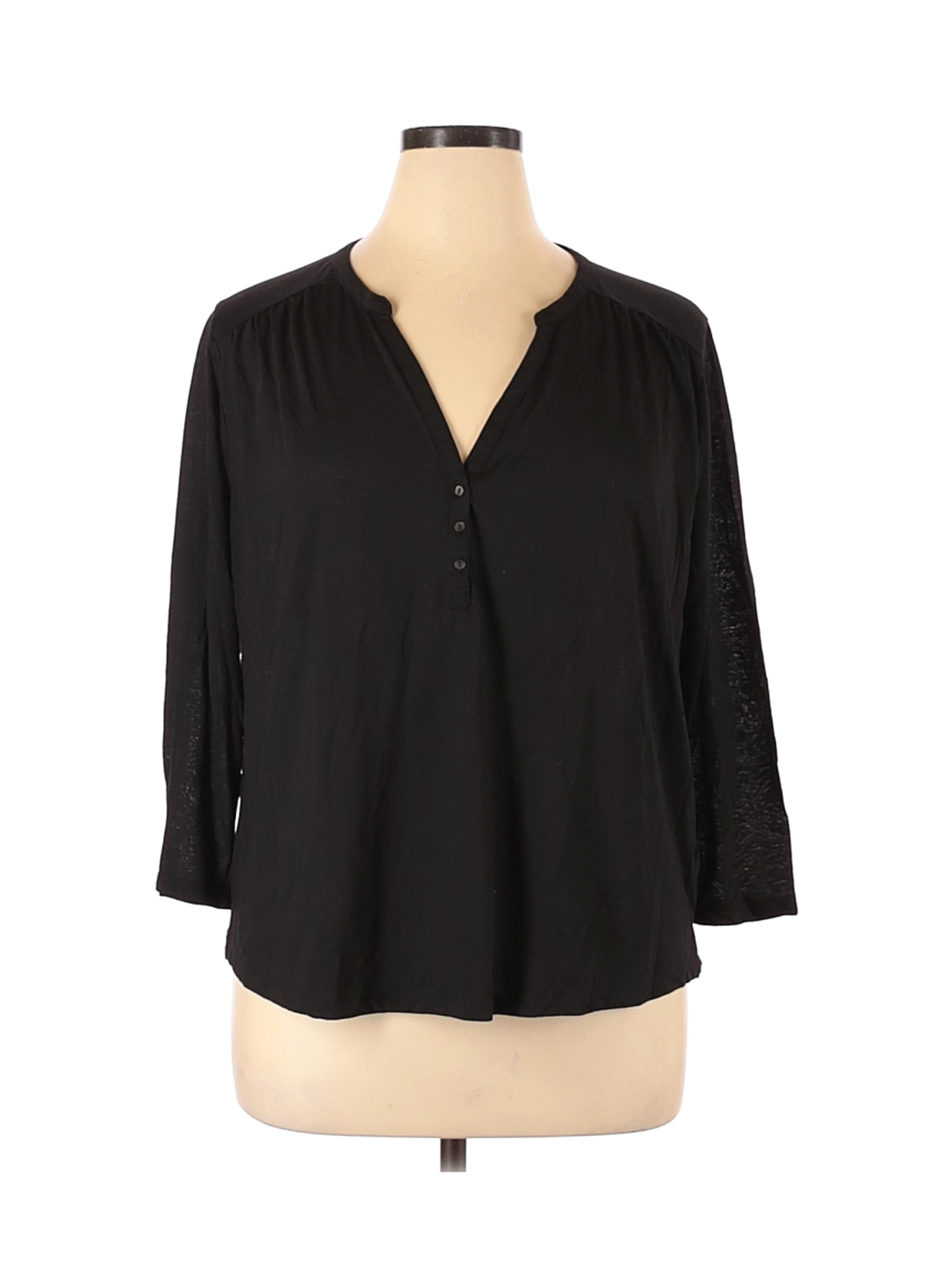 H&M Women Black Long Sleeve Top XL | eBay