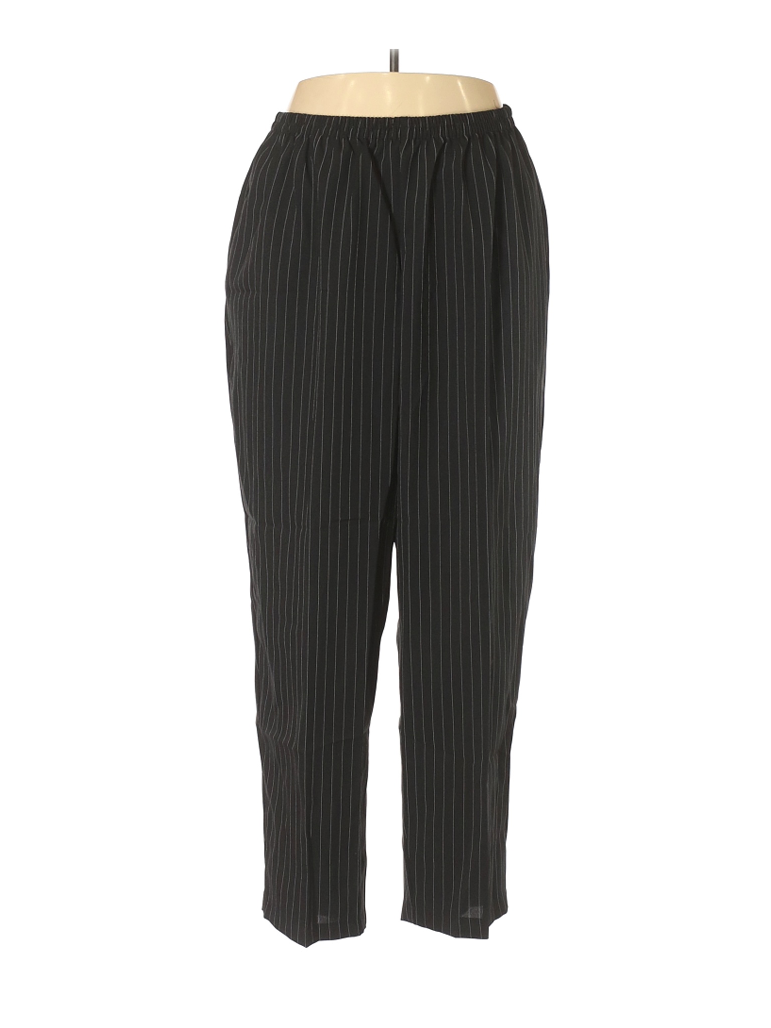 Just My Size Women Black Casual Pants 2X Plus | eBay
