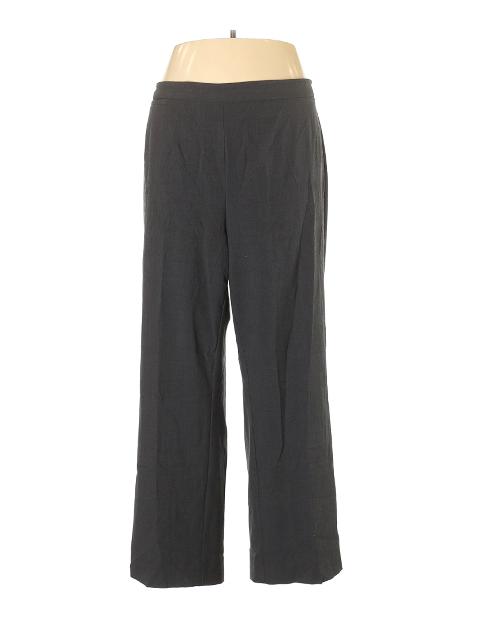 Catherines Women Gray Dress Pants 1X Plus | eBay
