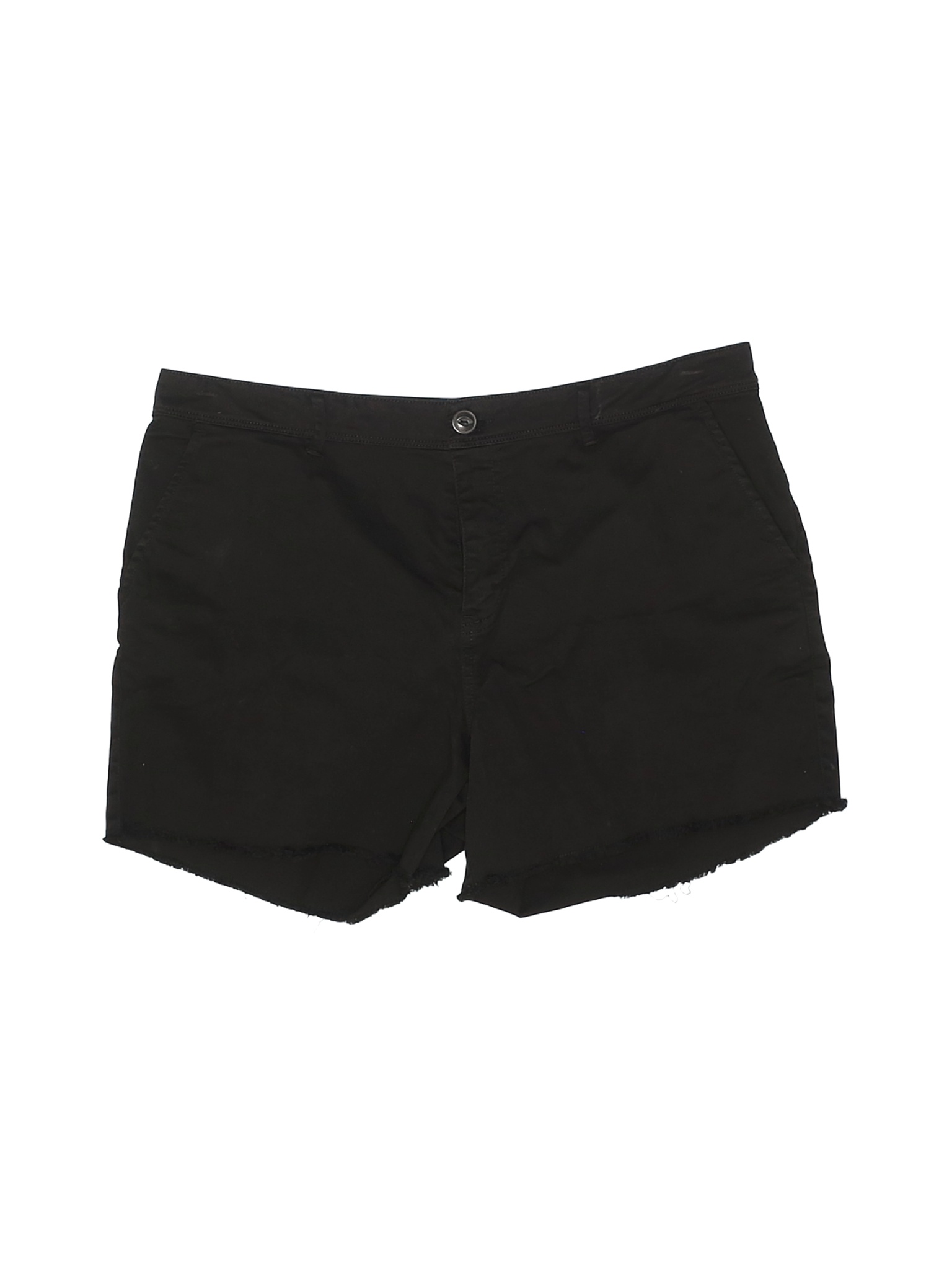 Sanctuary Women Black Khaki Shorts 32W | eBay