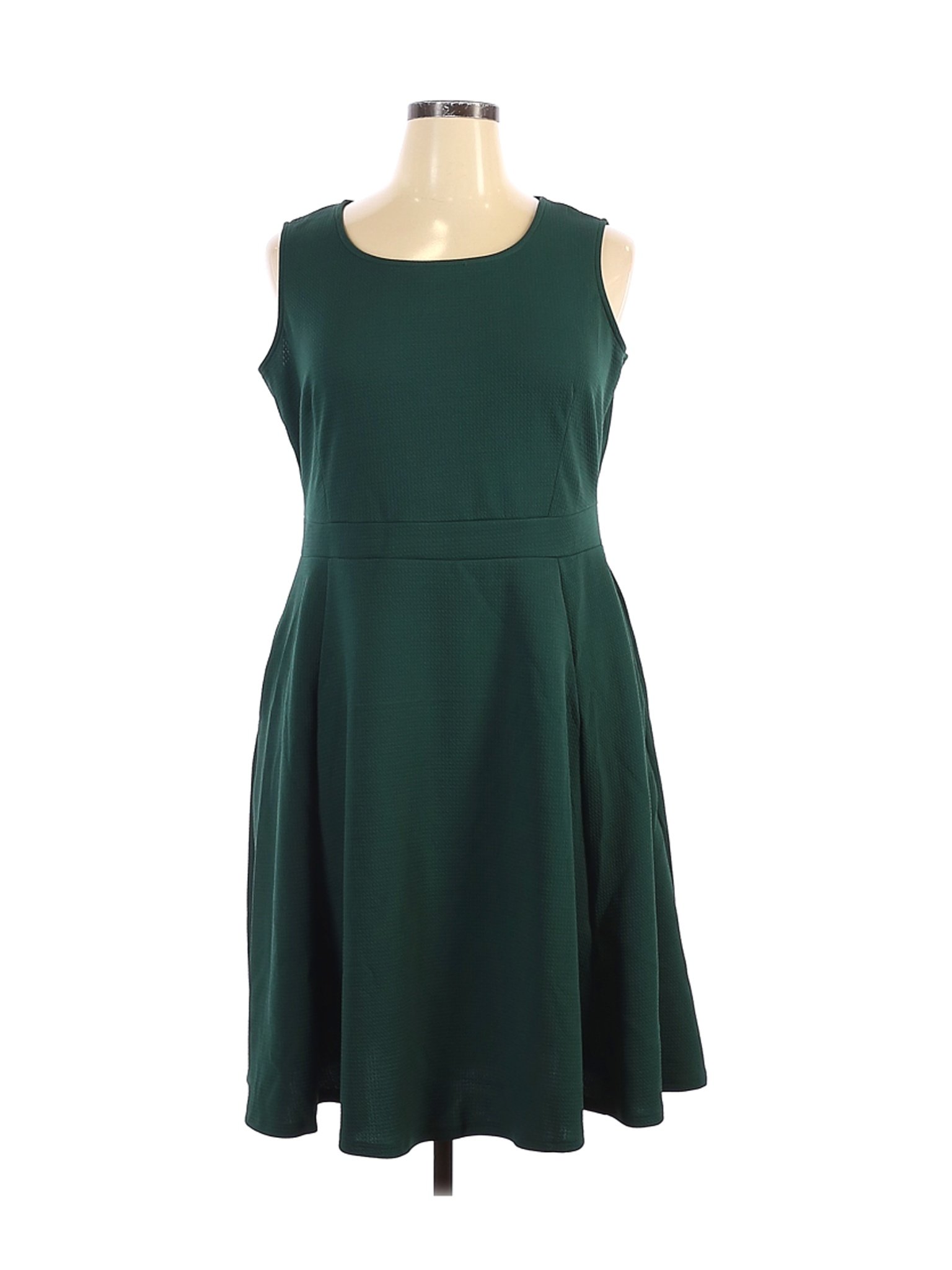 NWT Molly & Isadora Women Green Casual Dress 1X Plus | eBay