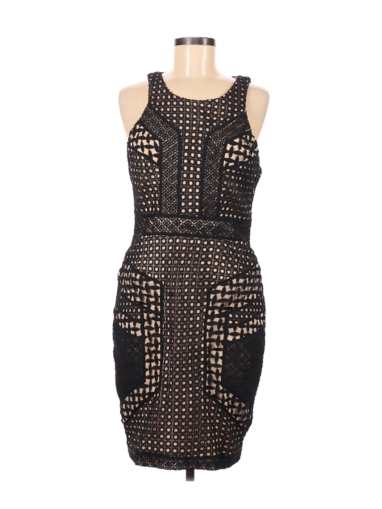NWT Gianni Bini Women Black Cocktail Dress M | eBay