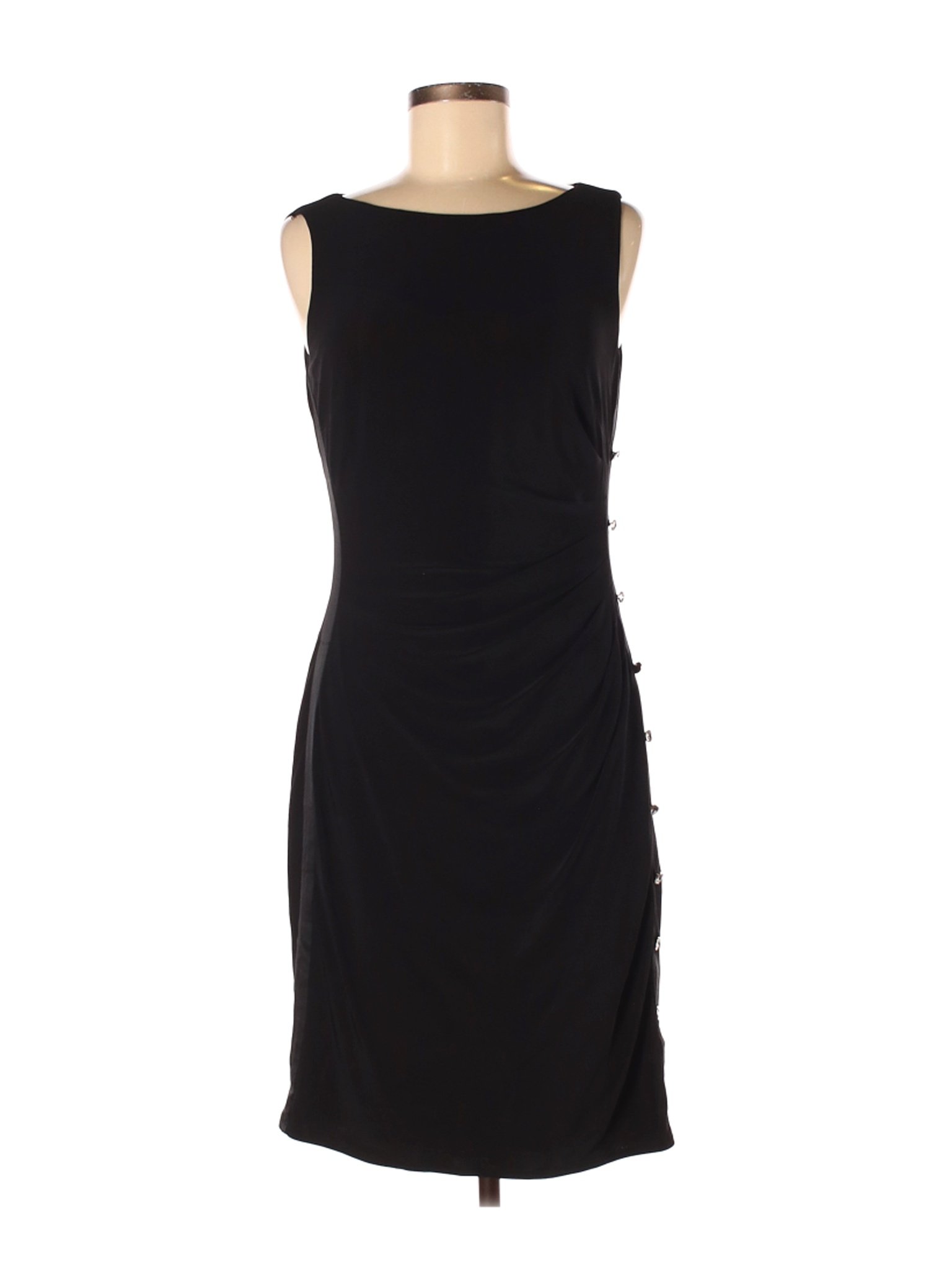 Lauren by Ralph Lauren Women Black Cocktail Dress 8 | eBay