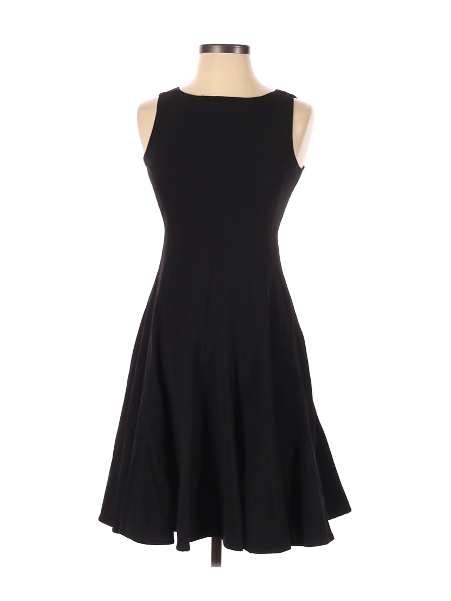 Calvin Klein Women Black Casual Dress 2 Petites | eBay