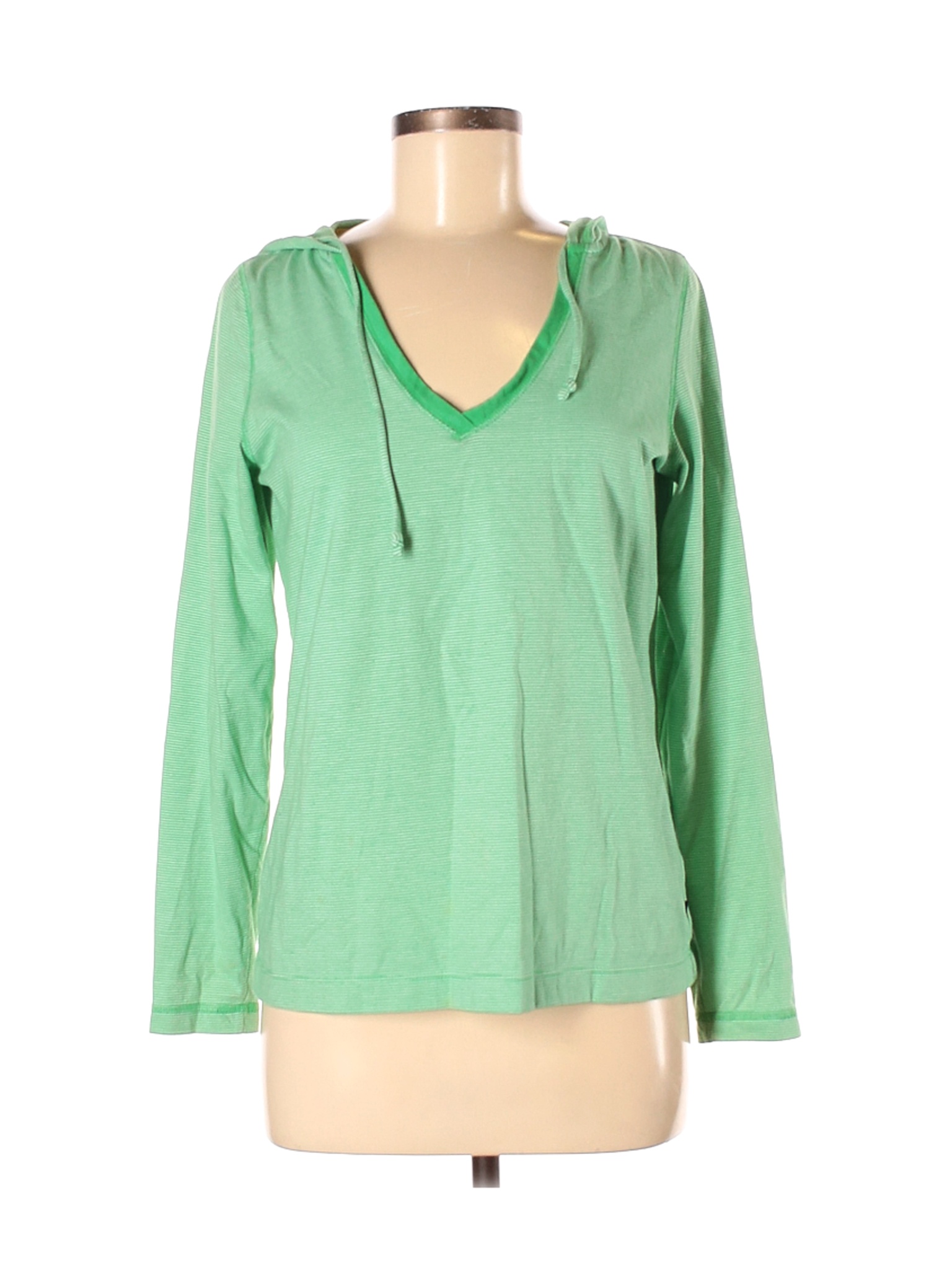 Lands' End Women Green Pullover Hoodie 6 | eBay