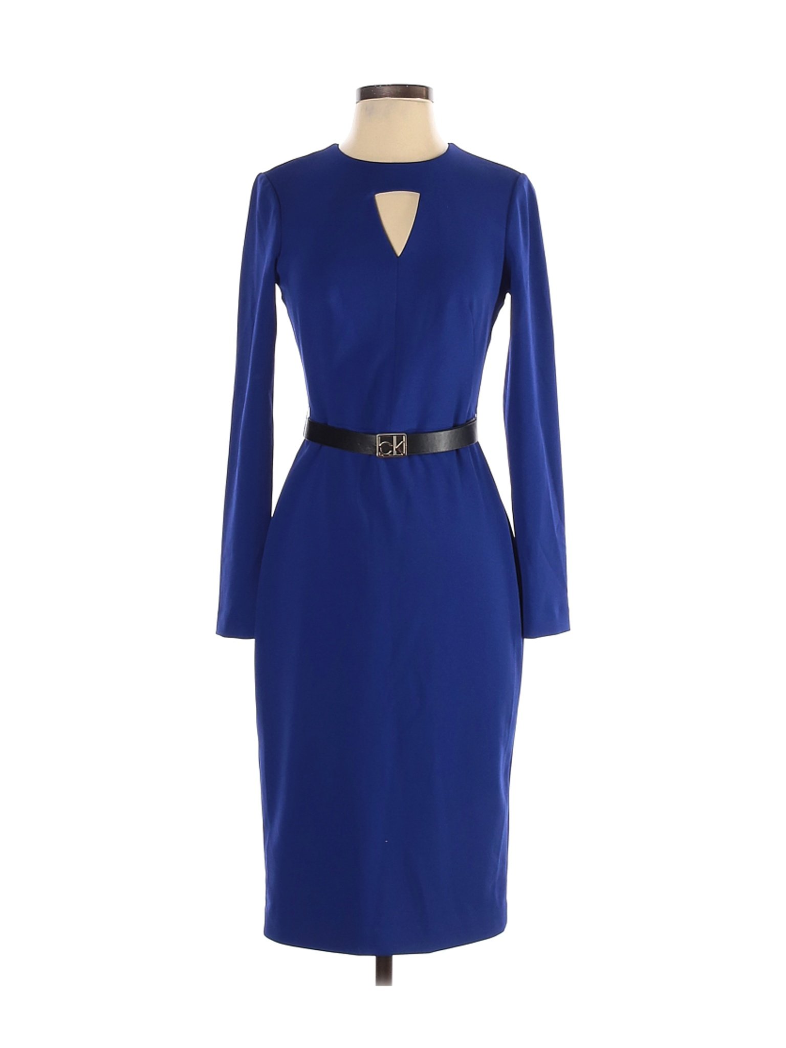 NWT Calvin Klein Women Blue Cocktail Dress 2 | eBay