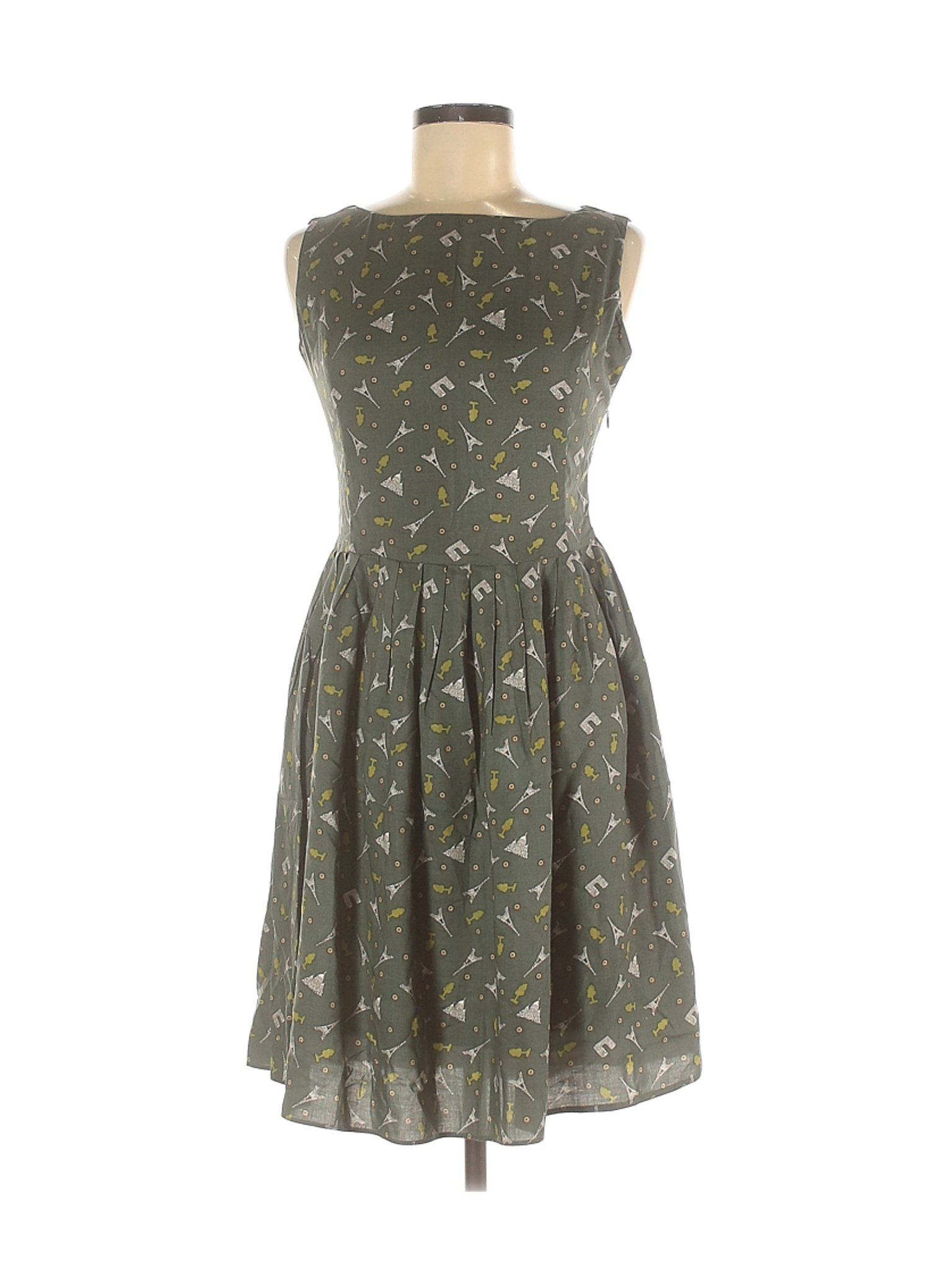 Rachel Riley Women Green Casual Dress 38 french | eBay