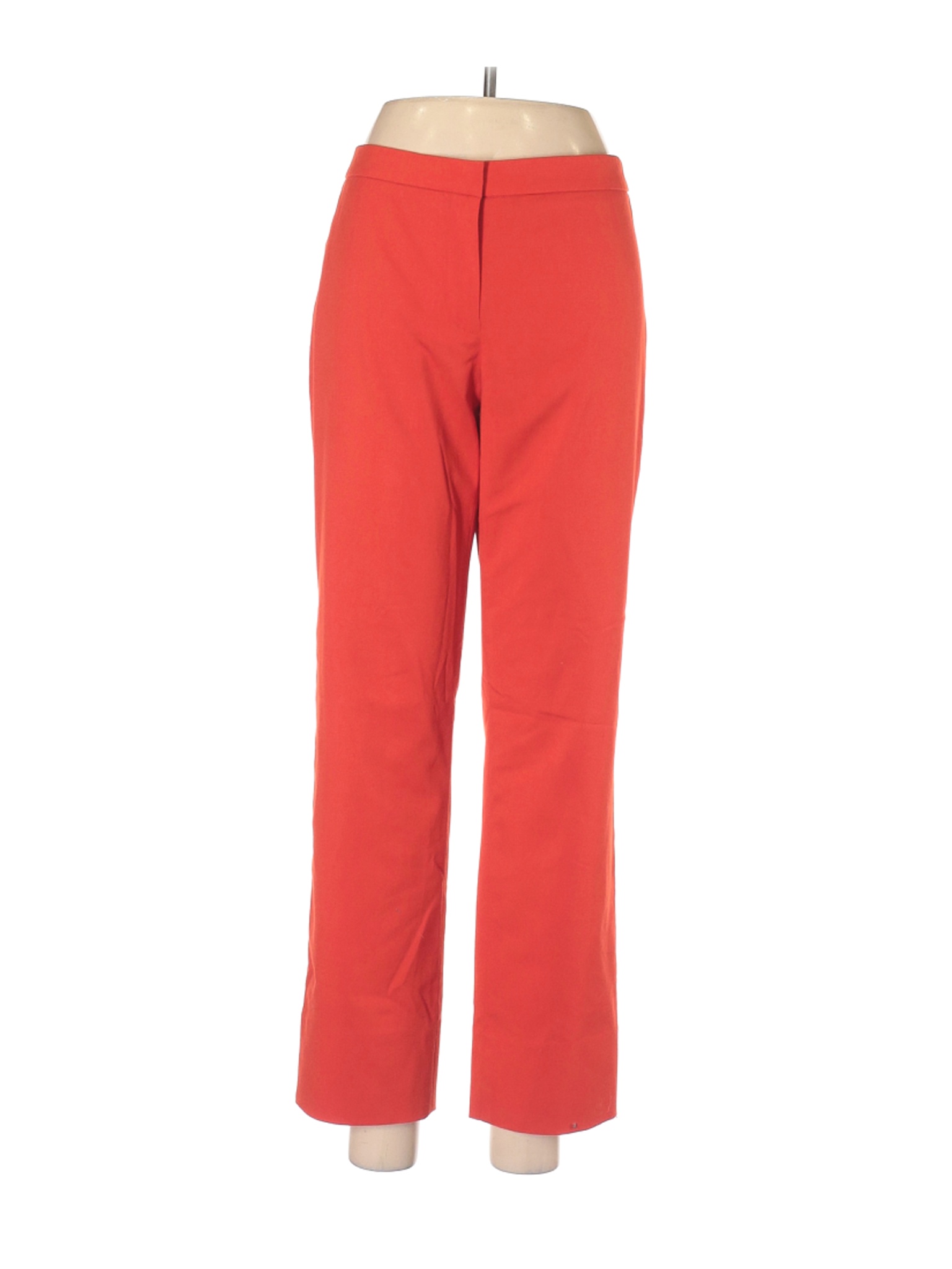 W by Worth Women Orange Dress Pants 8 | eBay