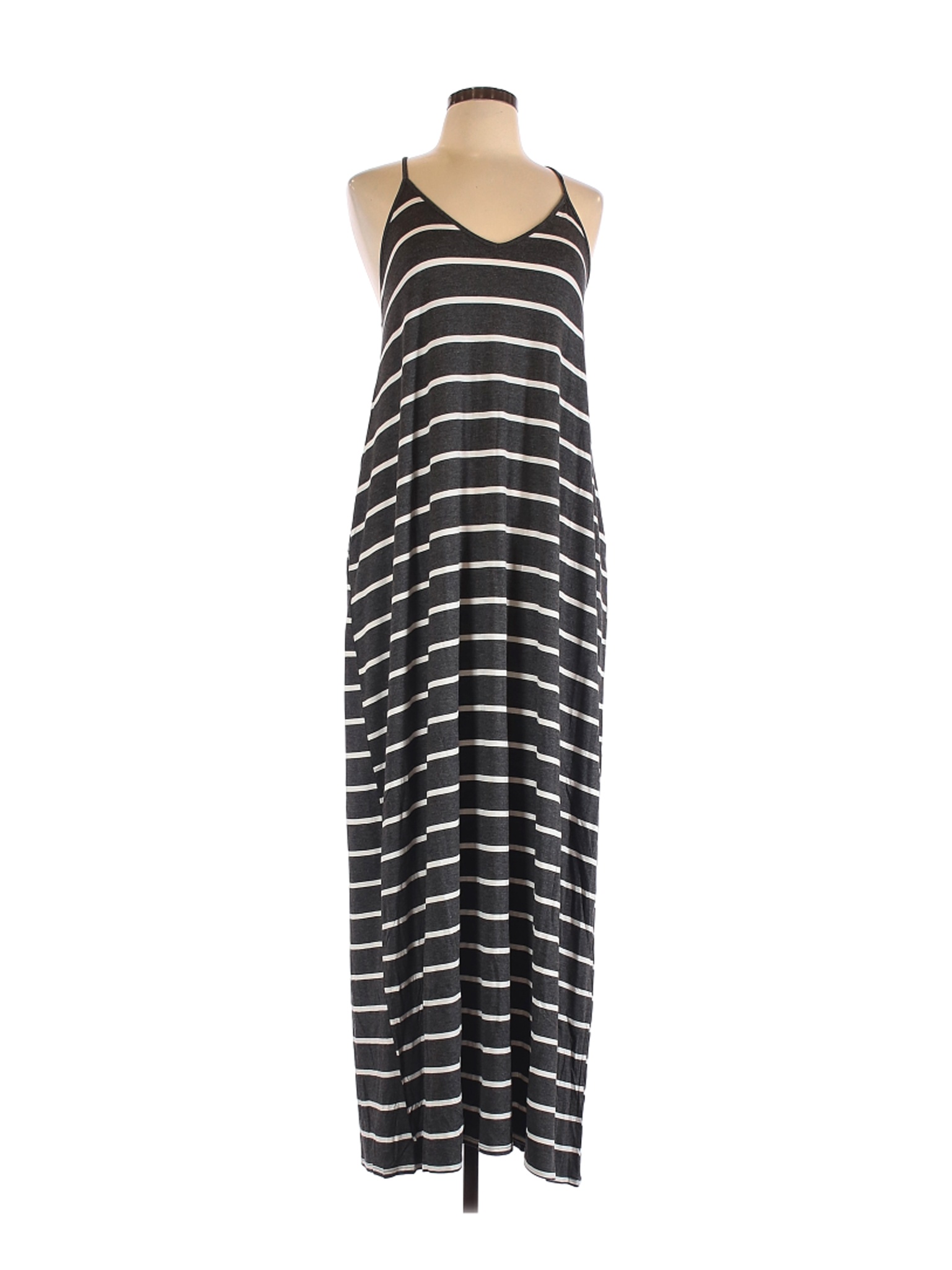 Zenana Premium Women Gray Casual Dress L | eBay