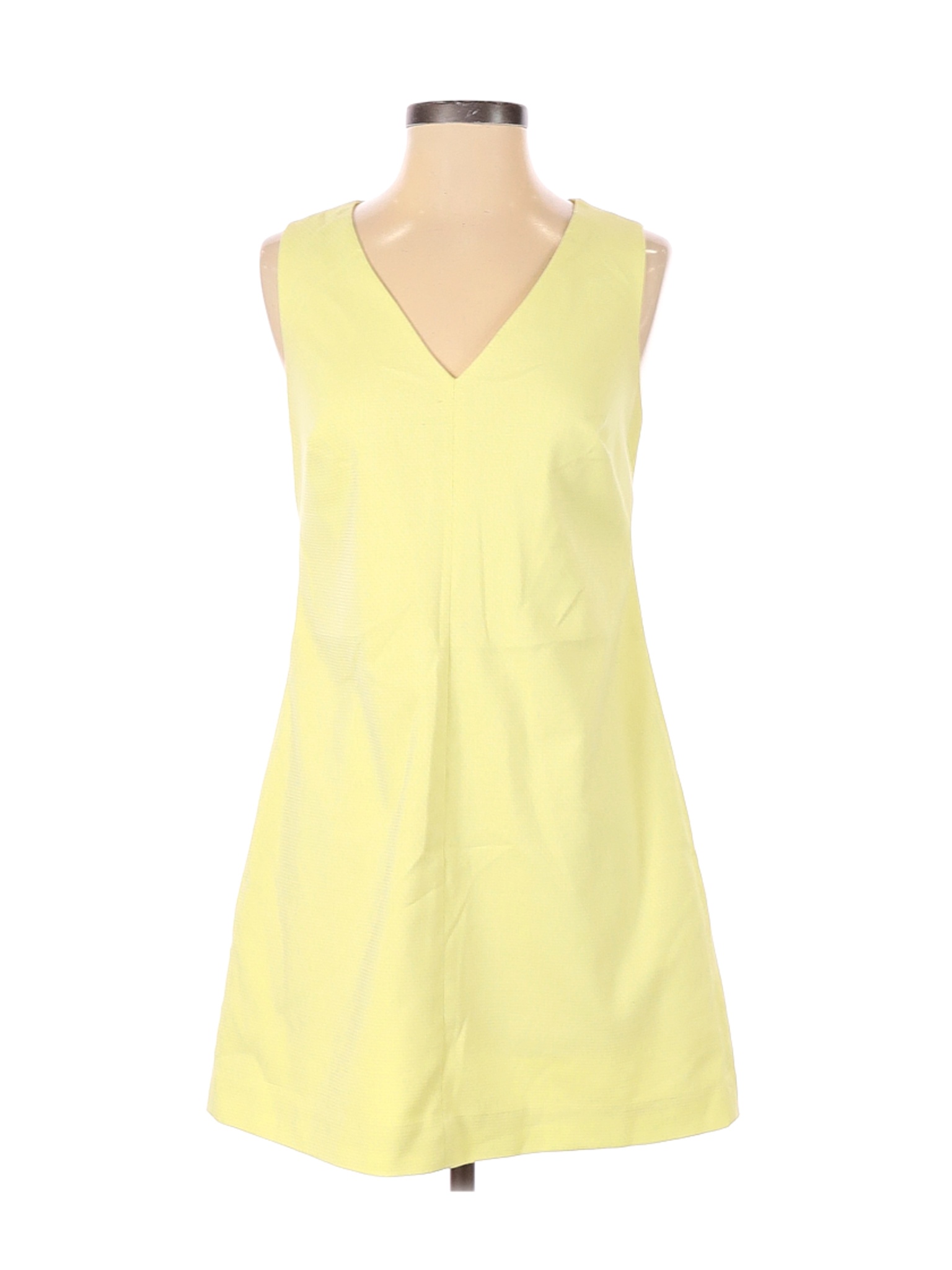 Banana Republic Women Yellow Casual Dress 2 Petites | eBay