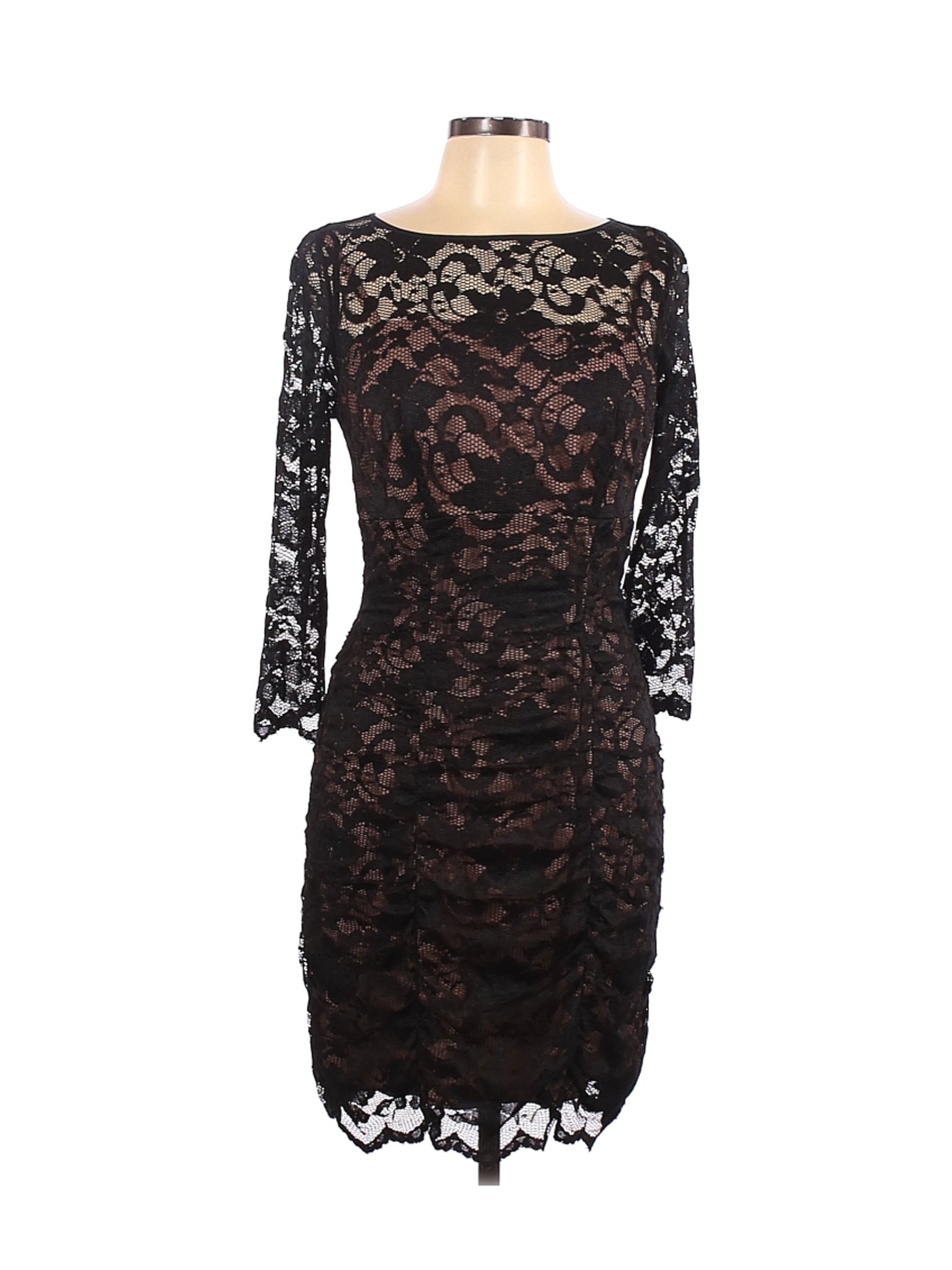 Eliza J Women Black Cocktail Dress 12 | eBay