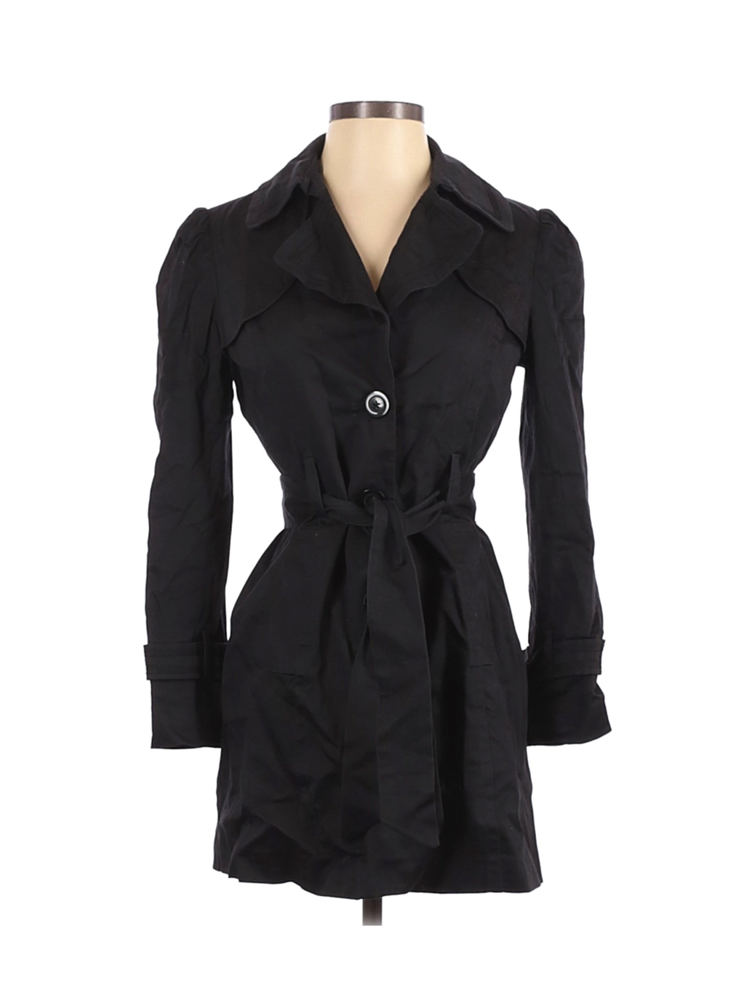 White House Black Market Women Black Coat XS | eBay