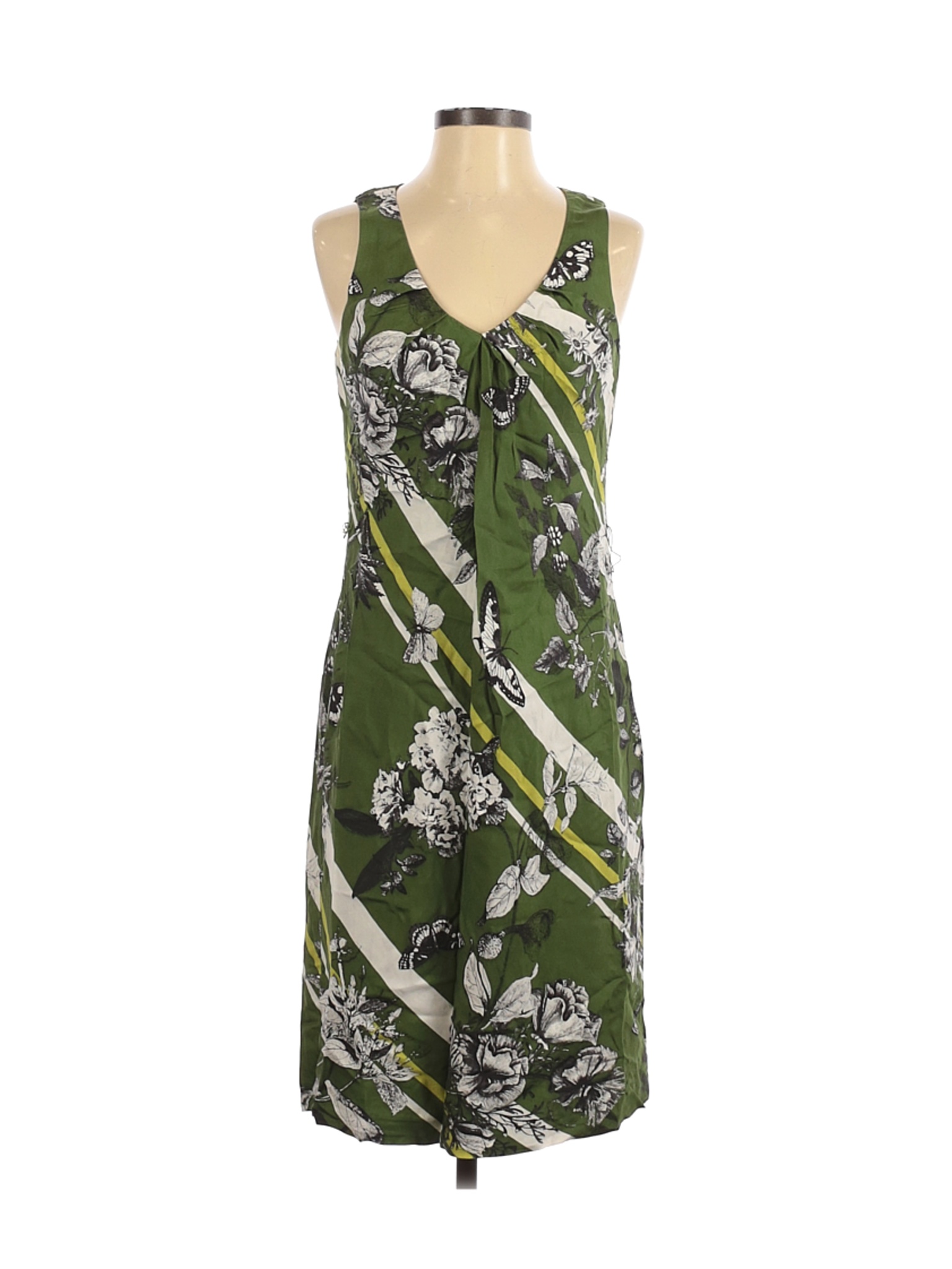 Talbots Women Green Casual Dress 4 | eBay