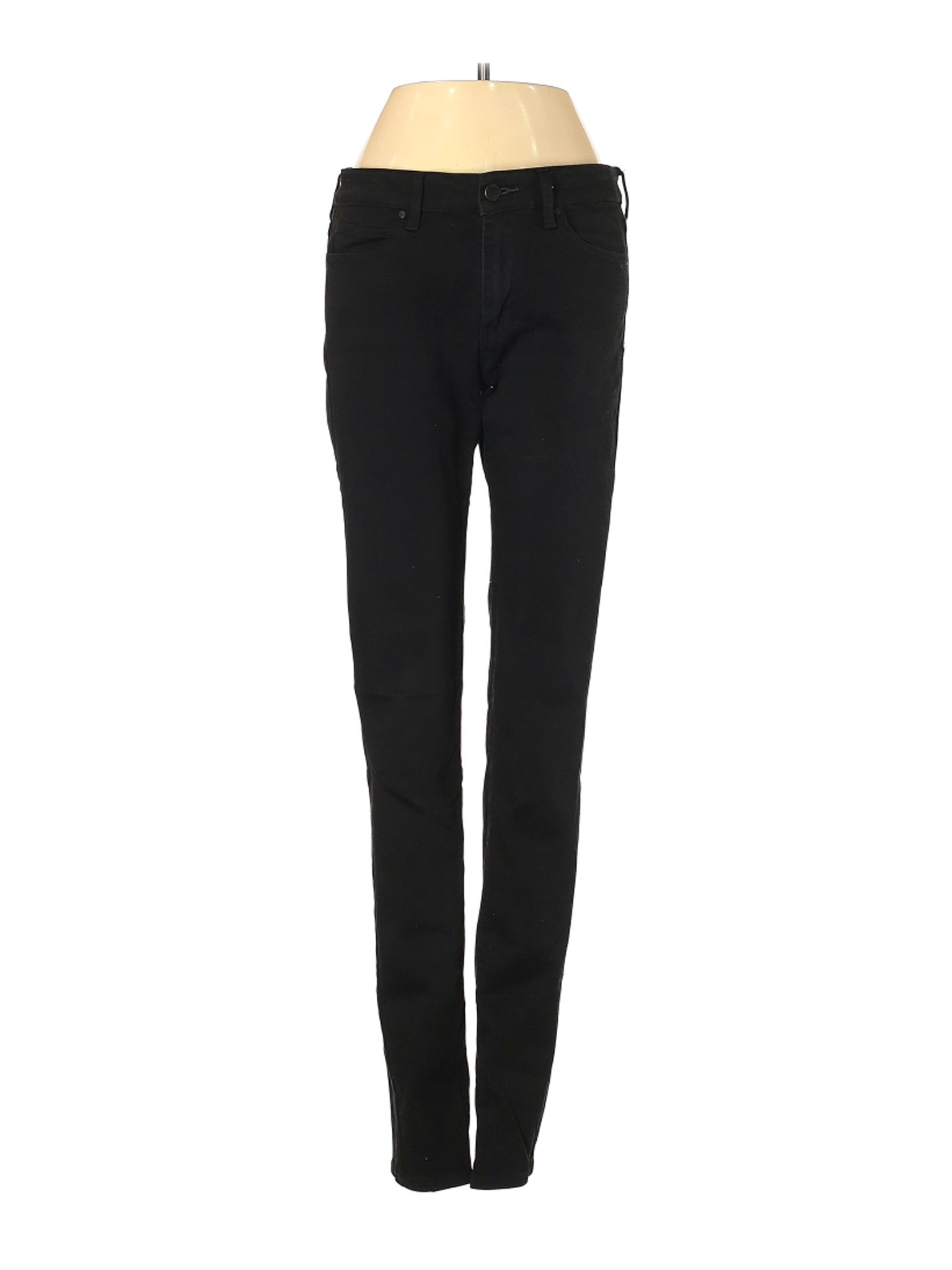 Uniqlo Women Black Jeans 27W | eBay