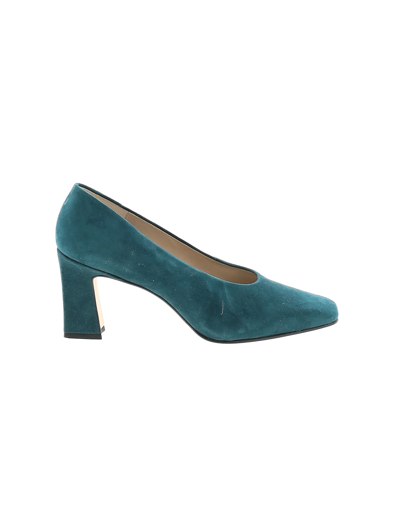 nine west green pumps