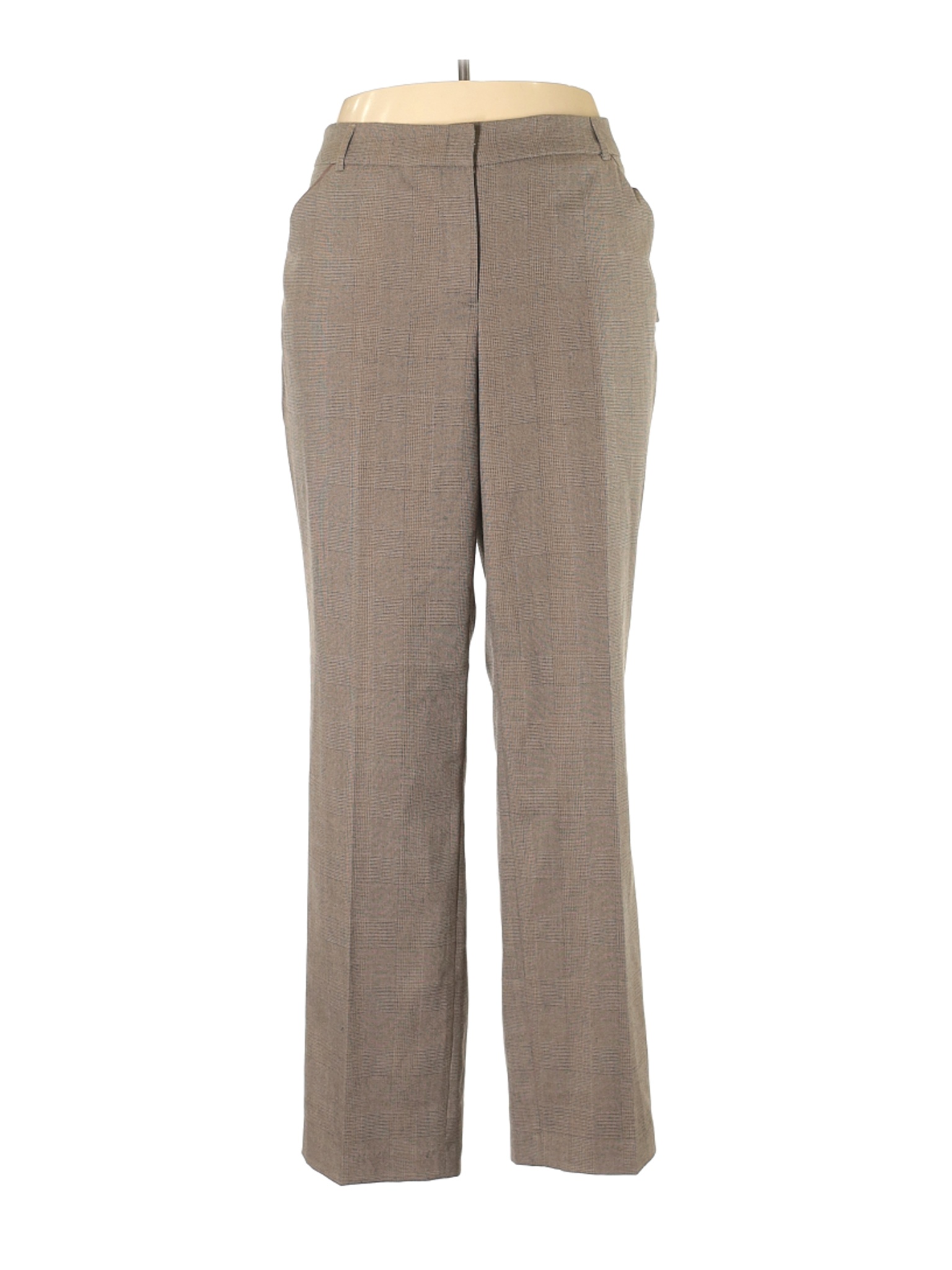 NWT Dalia Collection Women Brown Dress Pants 16 | eBay