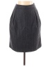 Moschino 100% Wool Gray Wool Skirt Size 00 - photo 1