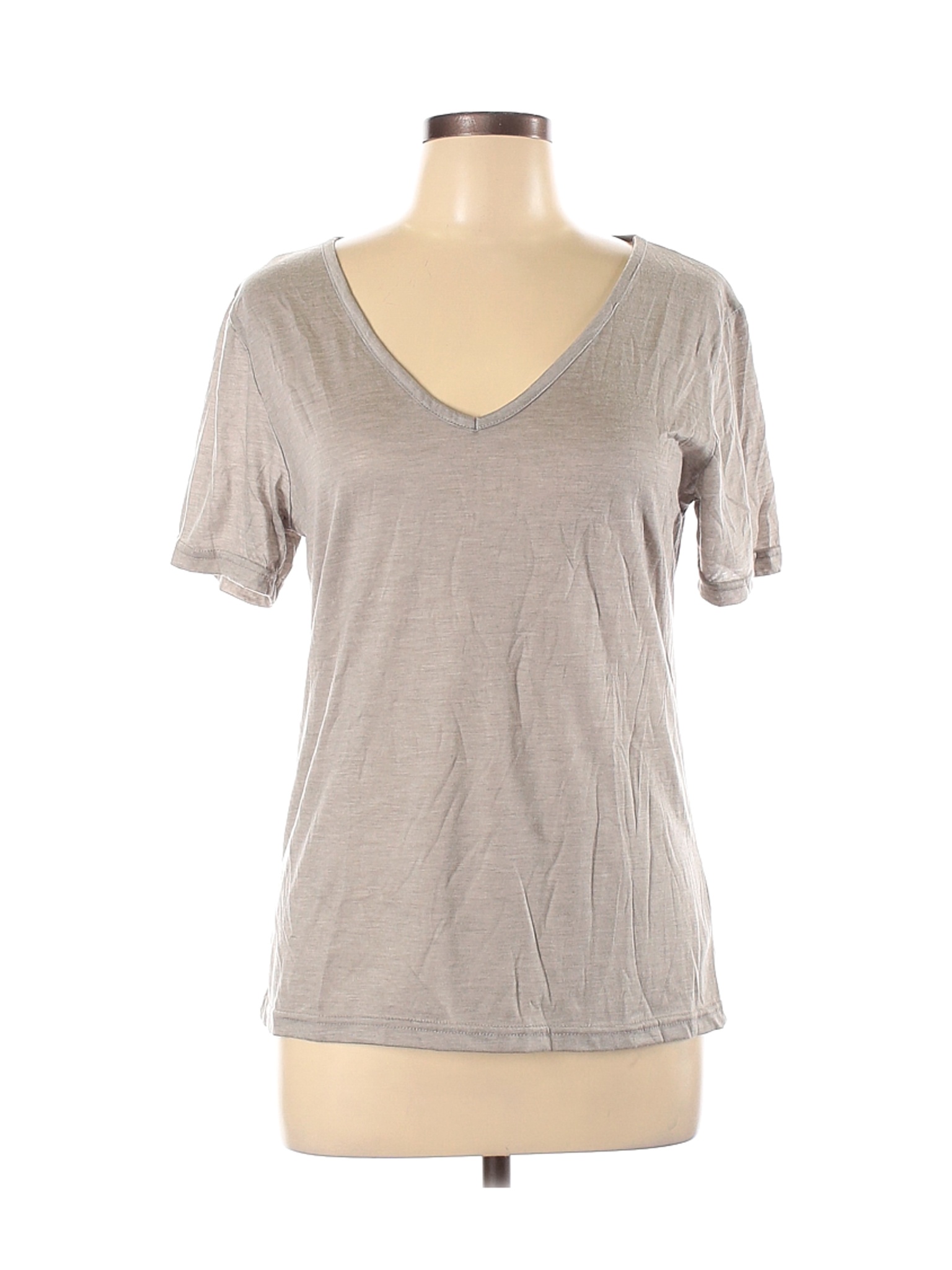 Boohoo Boutique Women Gray Short Sleeve T-Shirt 12 | eBay