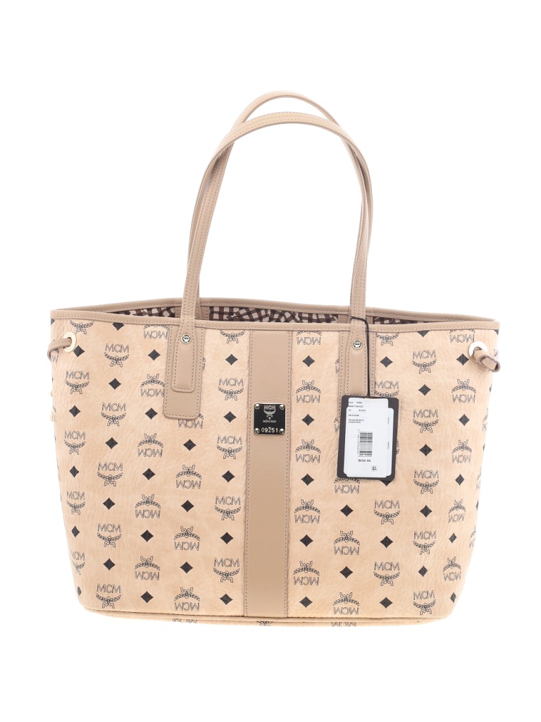 MCM Tan Leather Tote One Size - photo 1