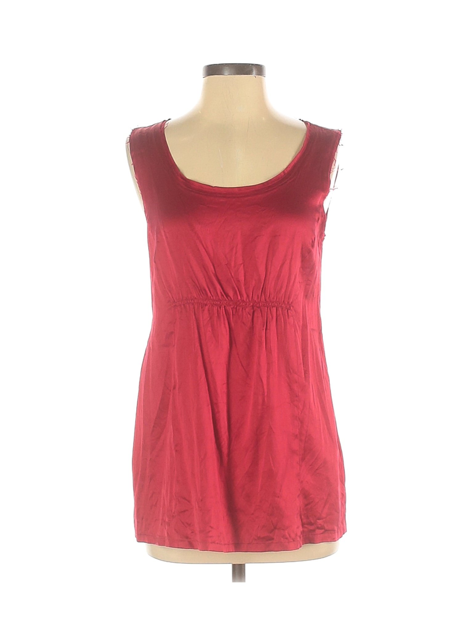 DKNY Women Red Sleeveless Silk Top S | eBay