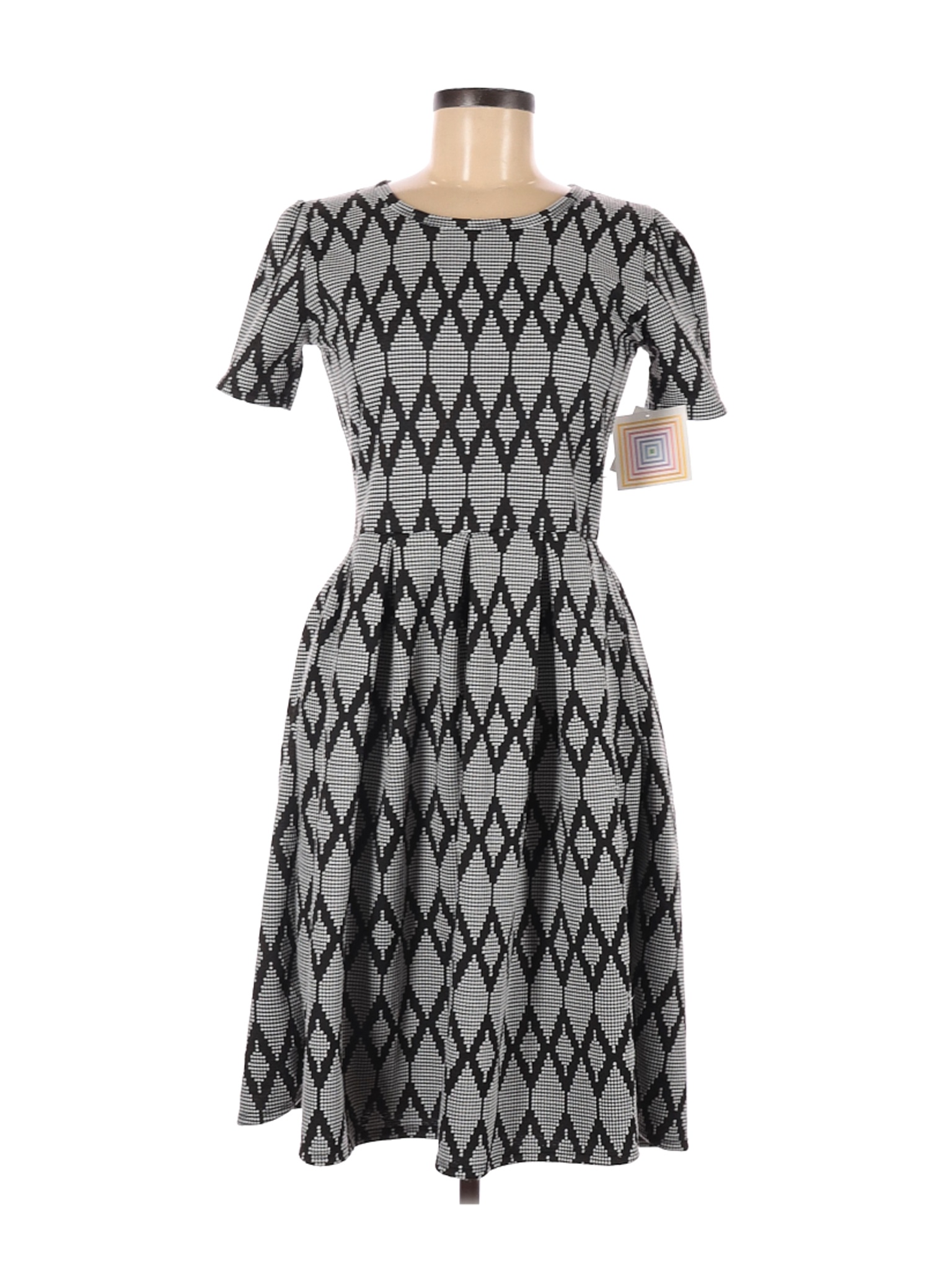 NWT Lularoe Women Black Casual Dress M | eBay