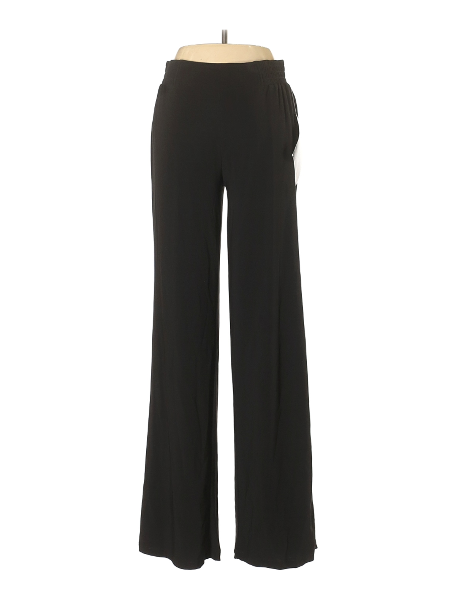 NWT IMAN Women Black Casual Pants M | eBay