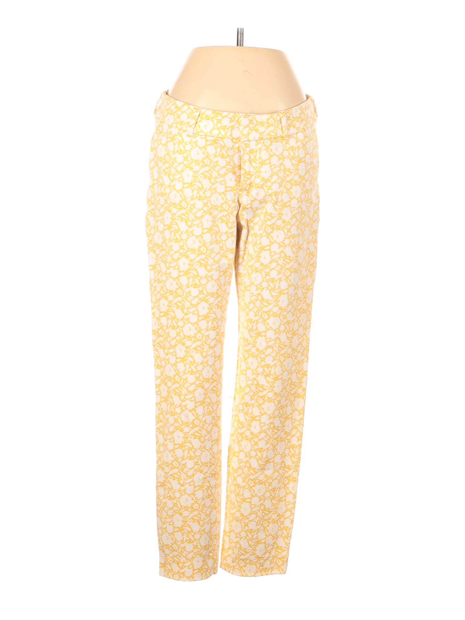 yellow dress pants