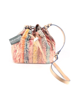 Brahmin Leather Bucket Bag