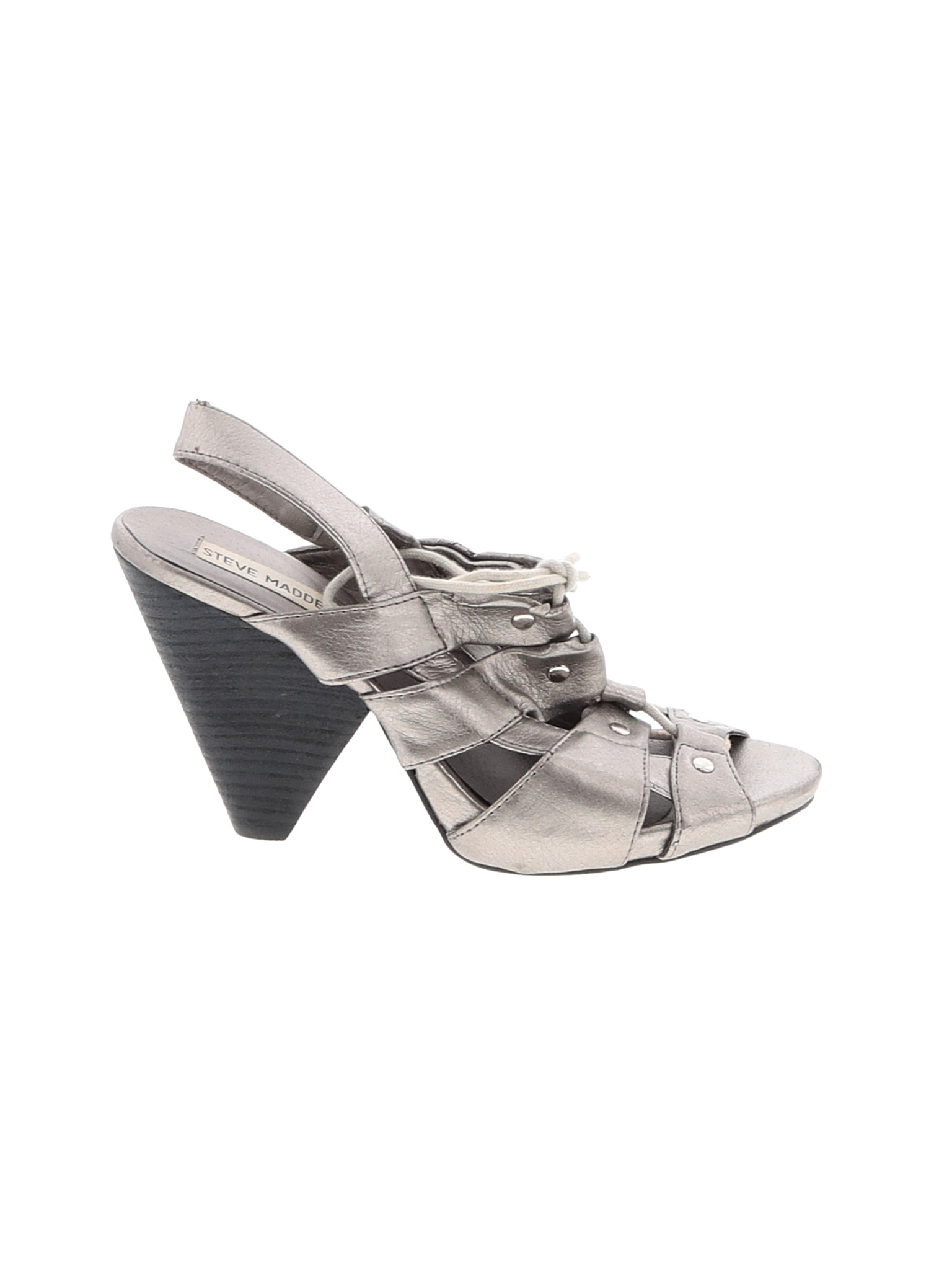 steve madden silver platforms