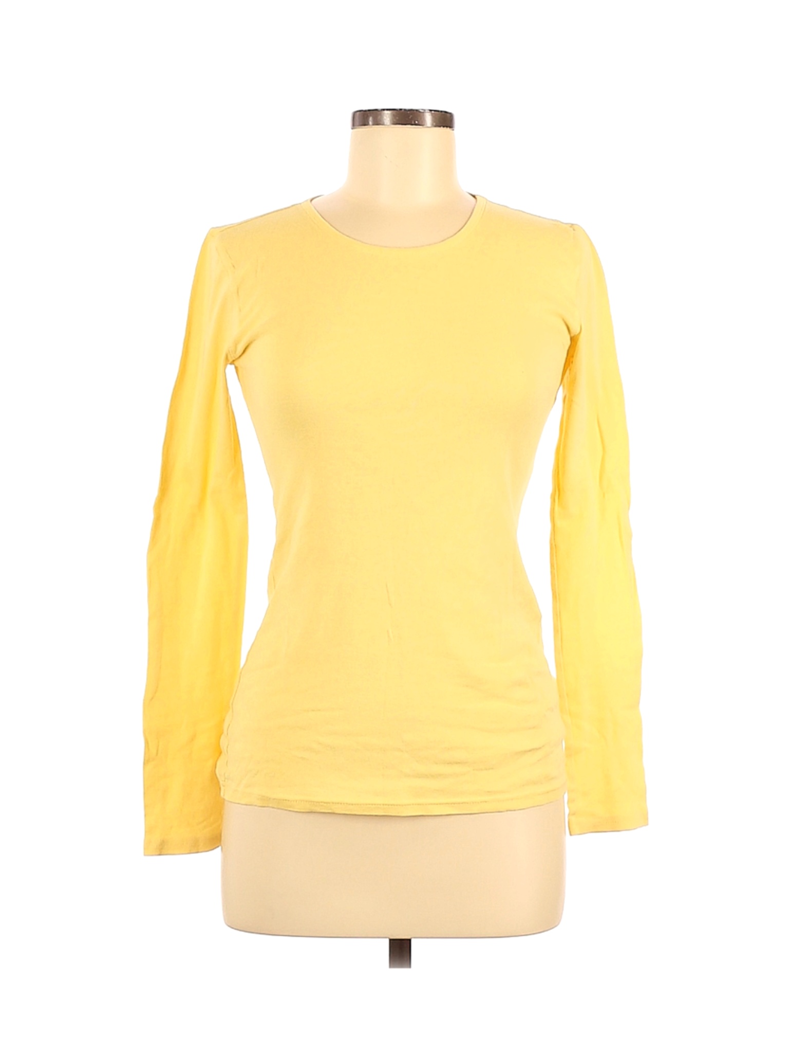 Old Navy Women Yellow Long Sleeve T-Shirt M | eBay