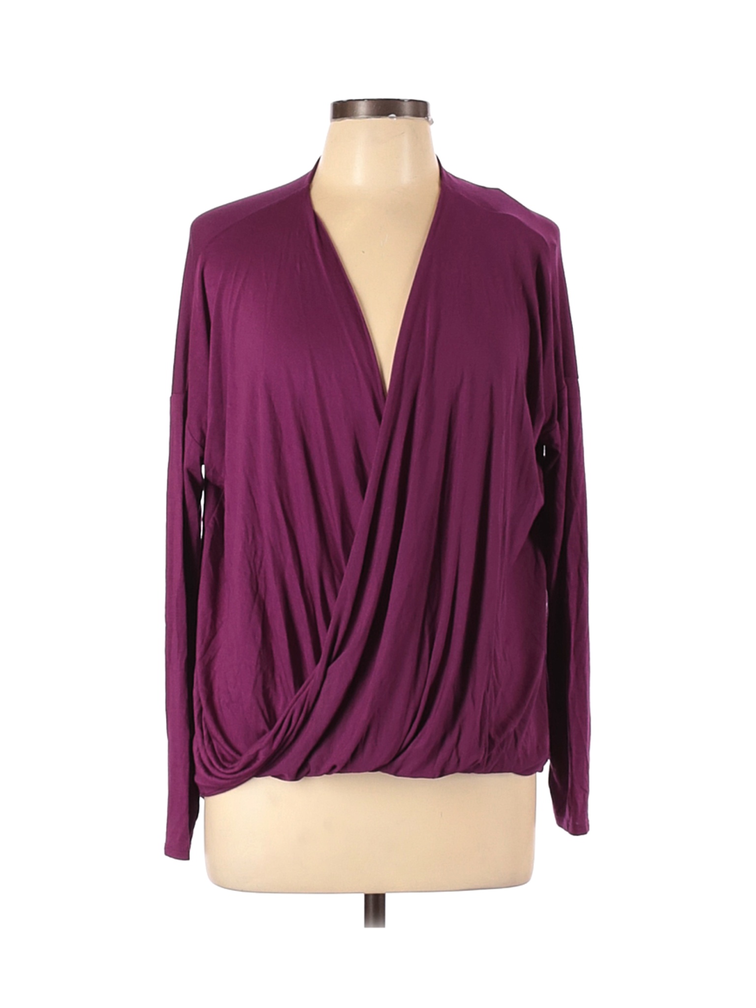 PrAna Solid Purple 3/4 Sleeve T-Shirt Size M - 19% off | thredUP