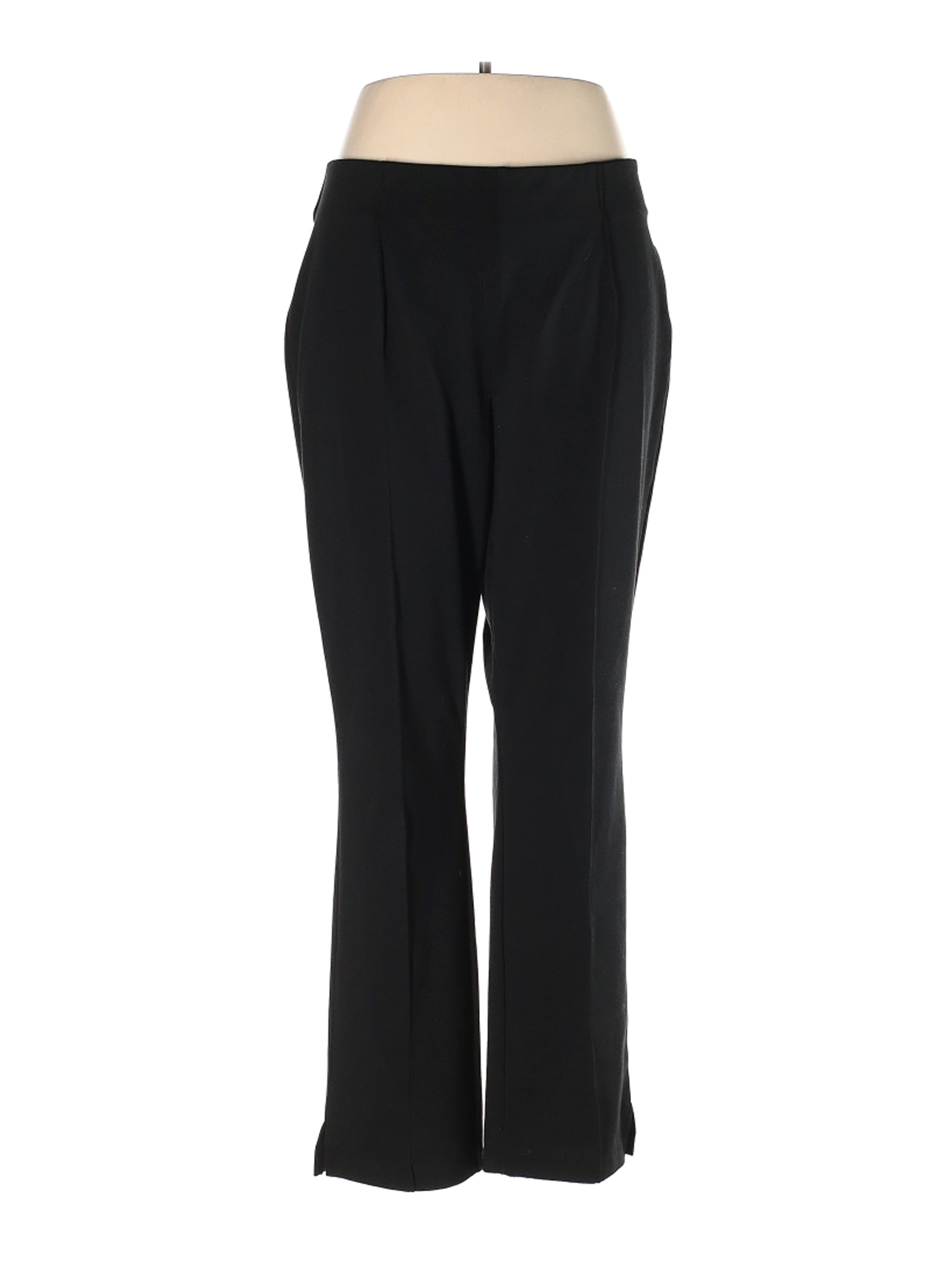 Dana Buchman Women Black Dress Pants XL | eBay