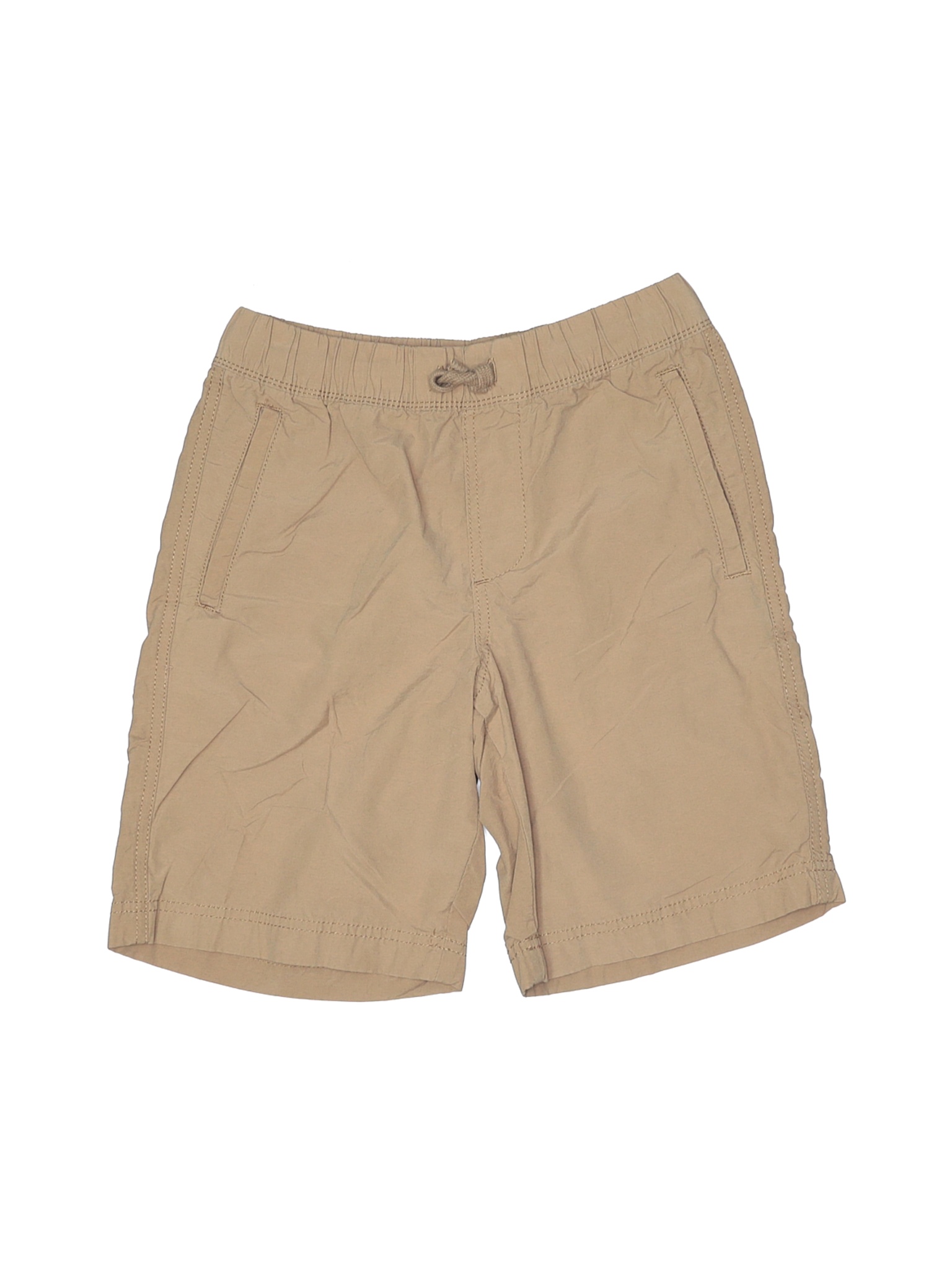 dark brown khaki shorts