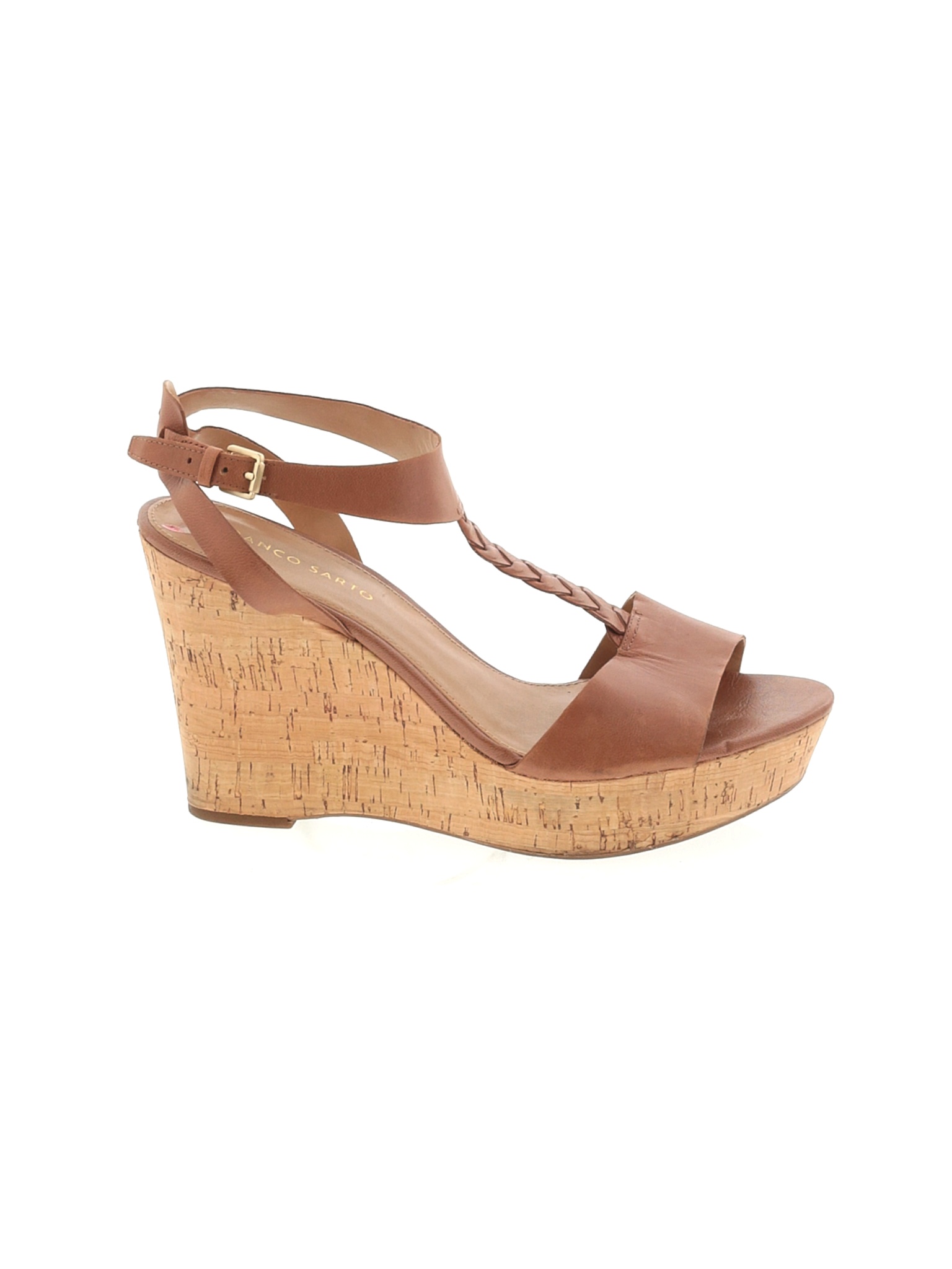 franco sarto wedges tan