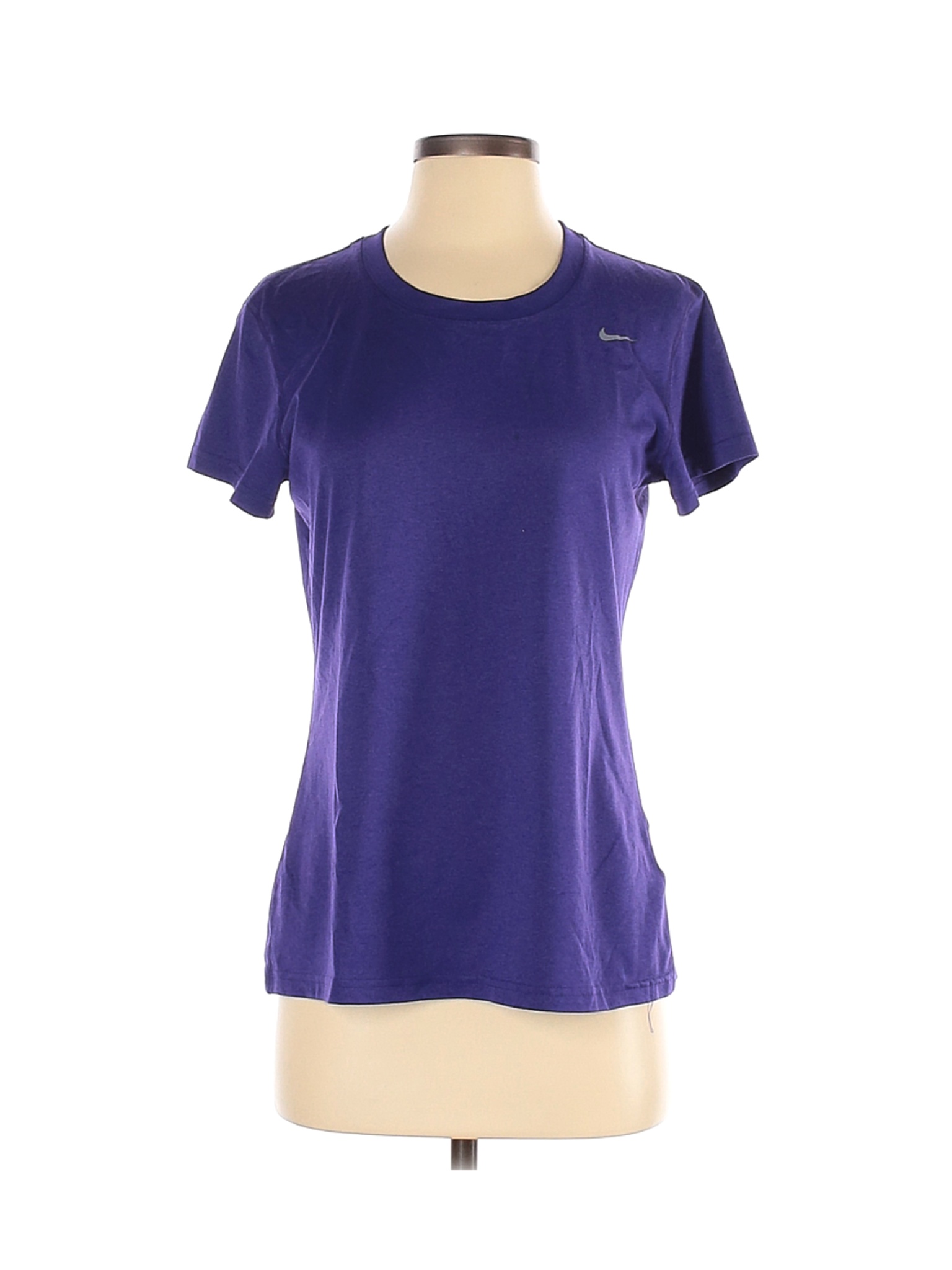 Nike Women Purple Active T-Shirt S | eBay