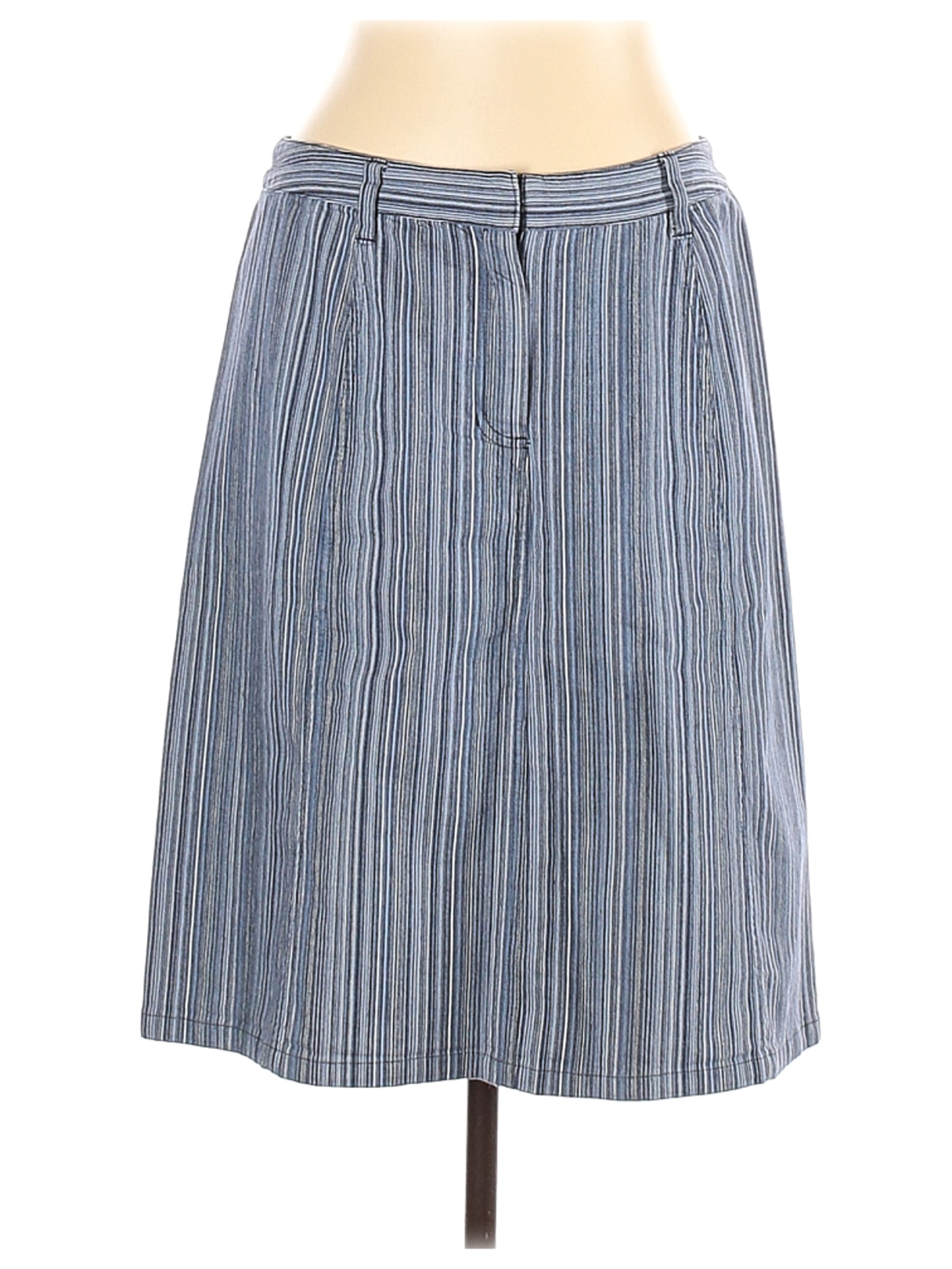 Christopher & Banks Women Blue Denim Skirt 12 | eBay