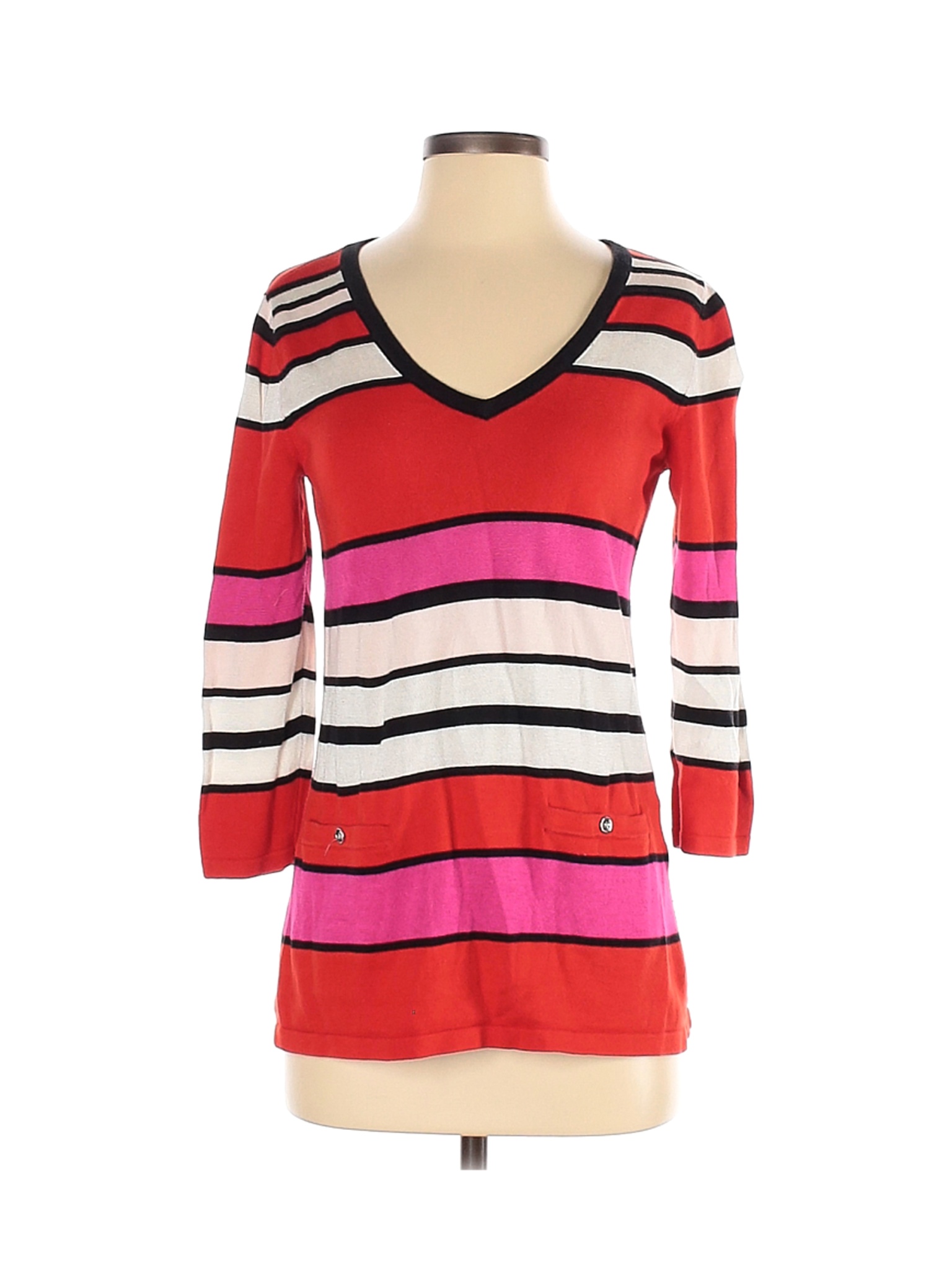 Jones New York Signature Women Red Pullover Sweater XS | eBay