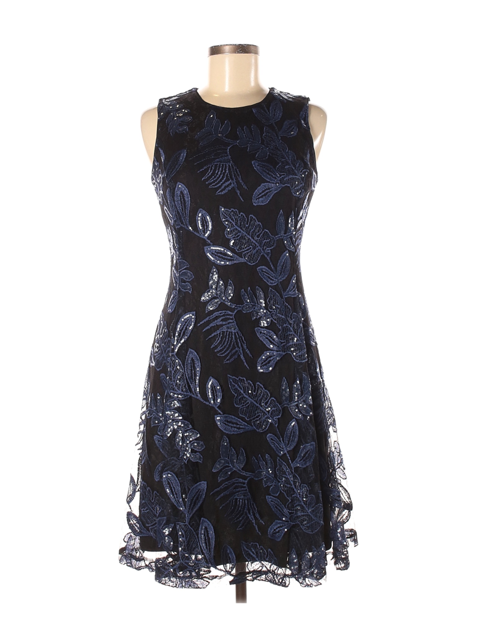 NWT DKNY Women Blue Cocktail Dress 4 | eBay