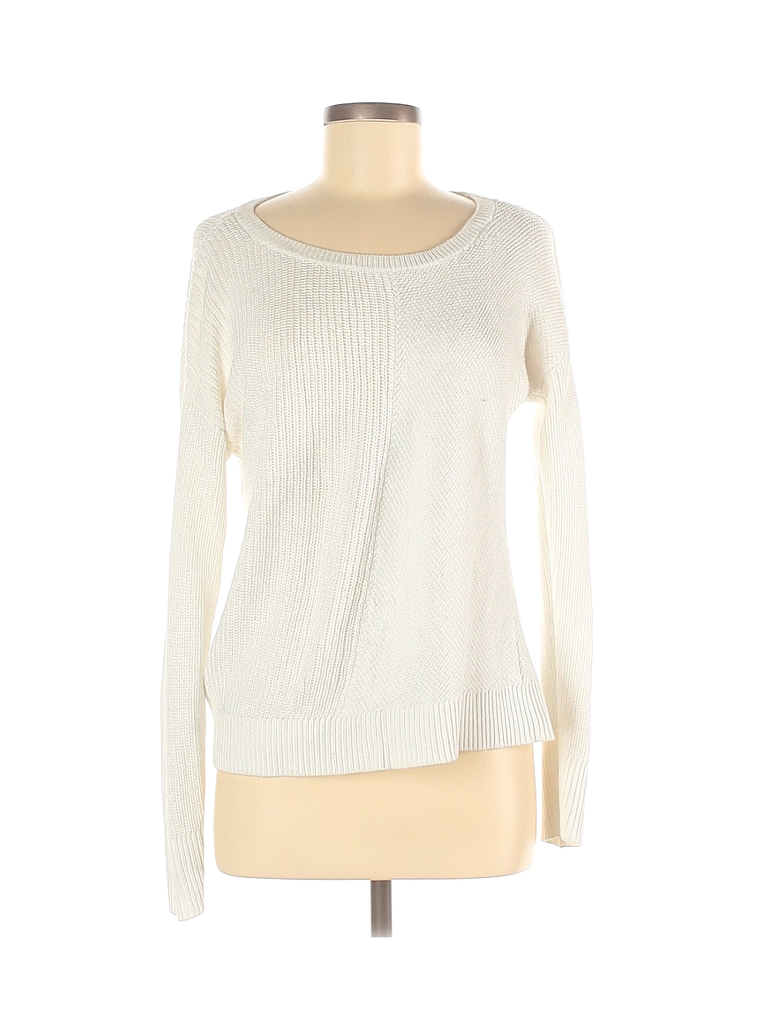 Calvin Klein Women White Pullover Sweater M | eBay