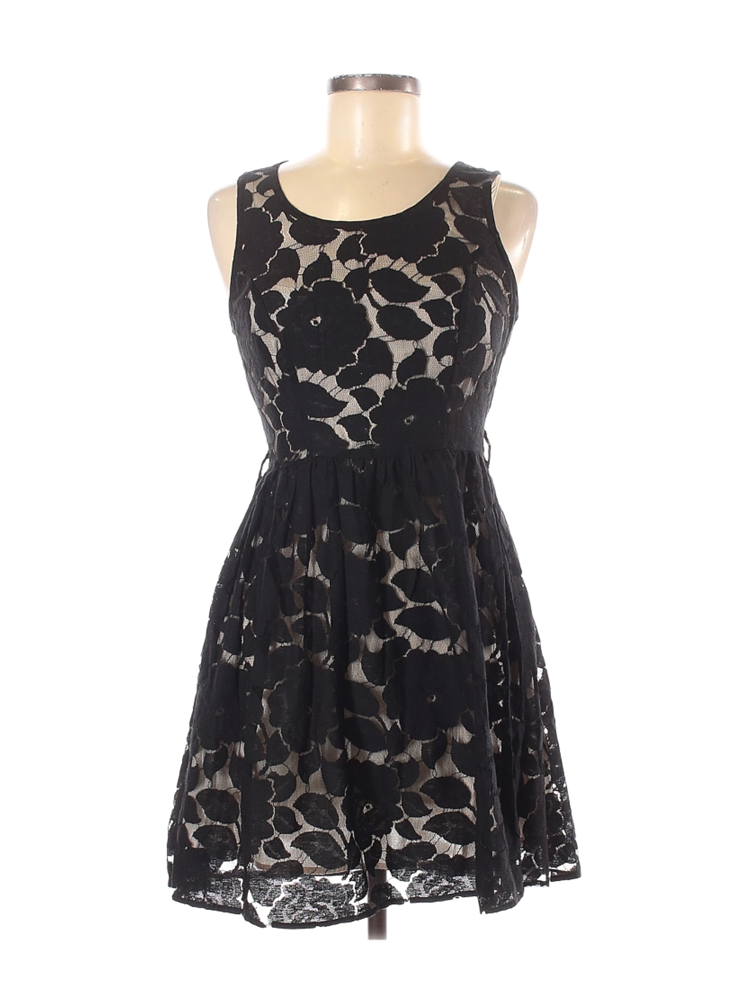Monteau Women Black Casual Dress M | eBay