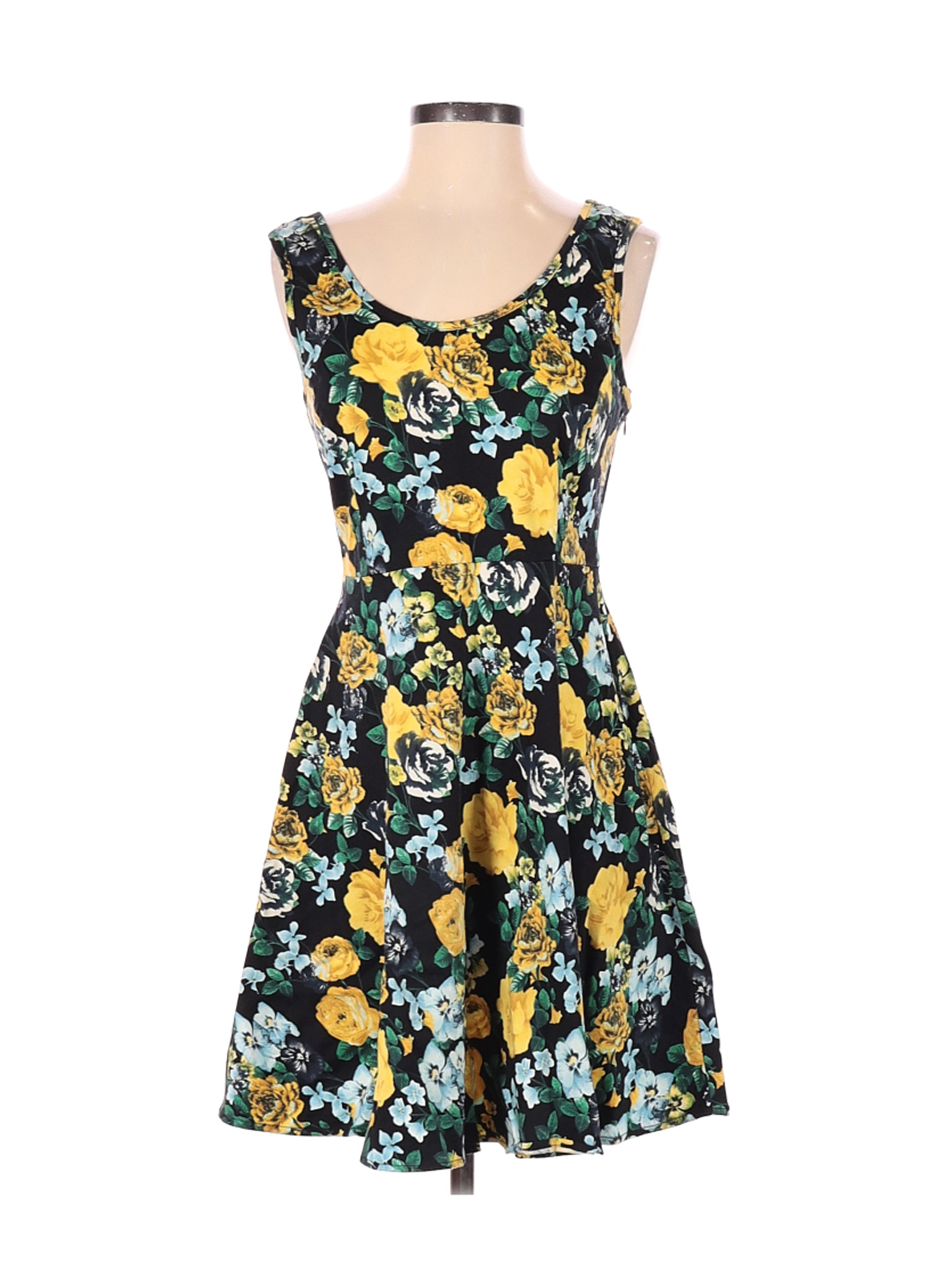 Sunny Girl Women Green Casual Dress S | eBay