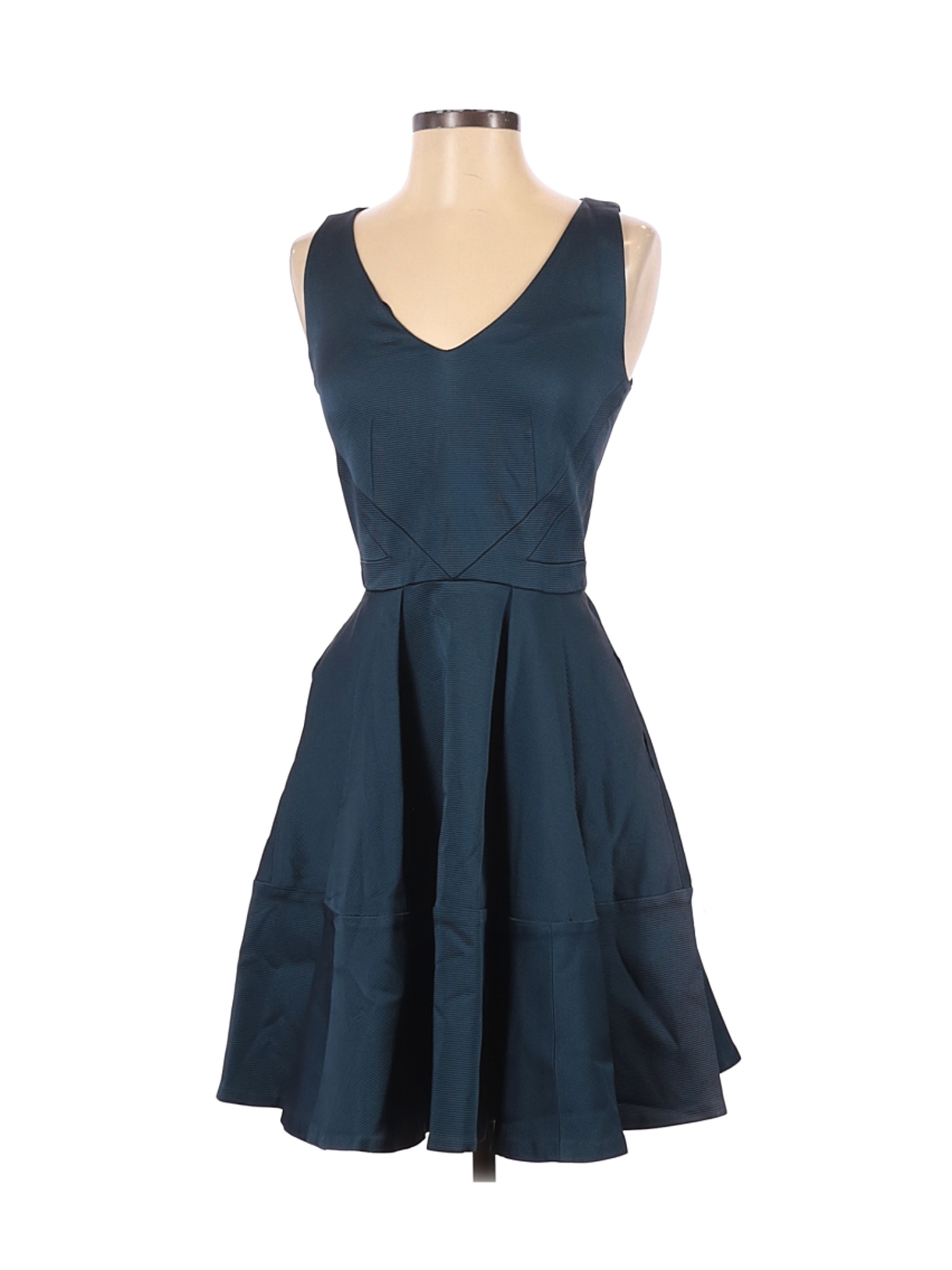 Zac Posen Women Blue Casual Dress 2 | eBay