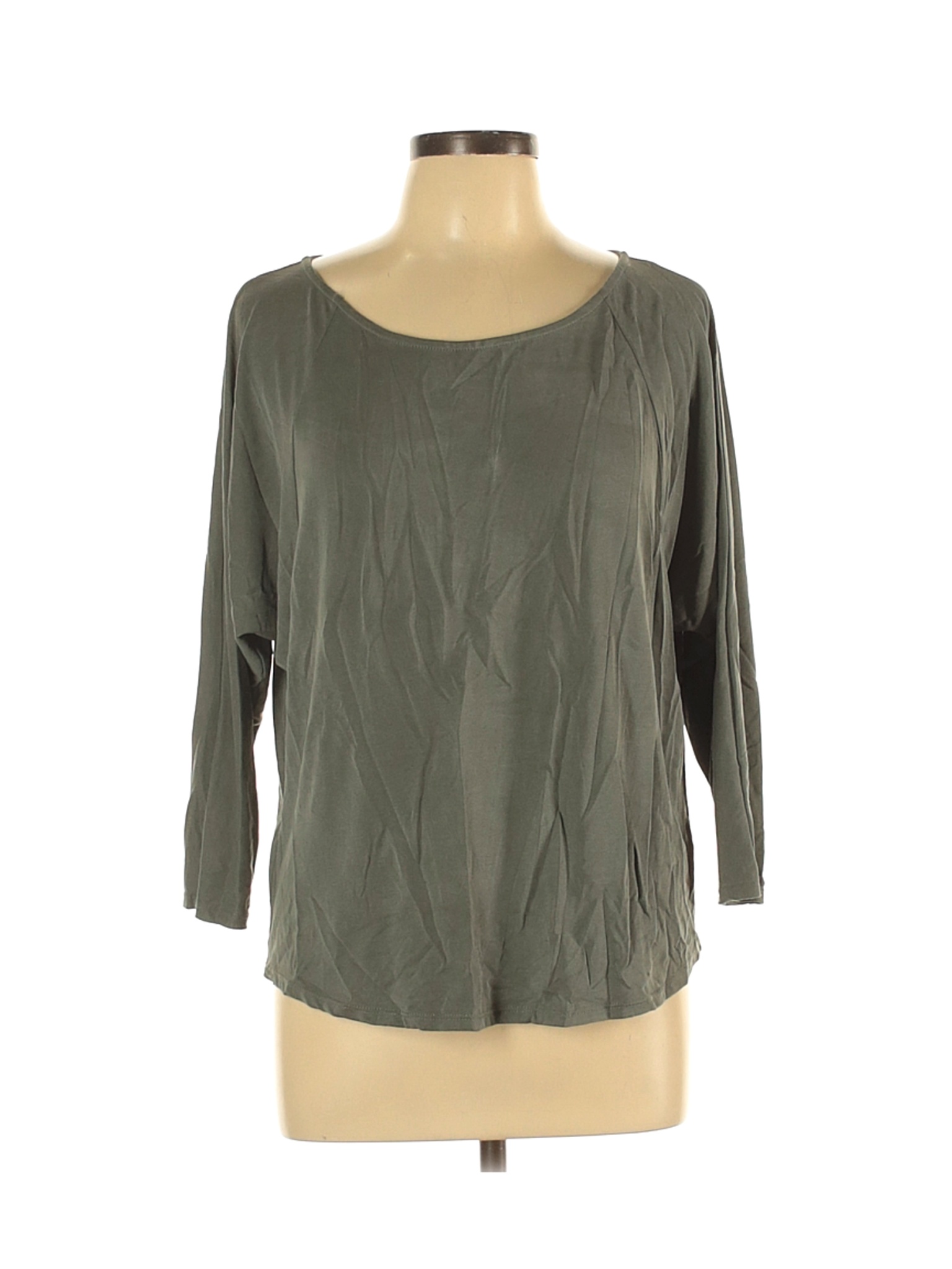 Cable & Gauge Women Green Long Sleeve Top L | eBay