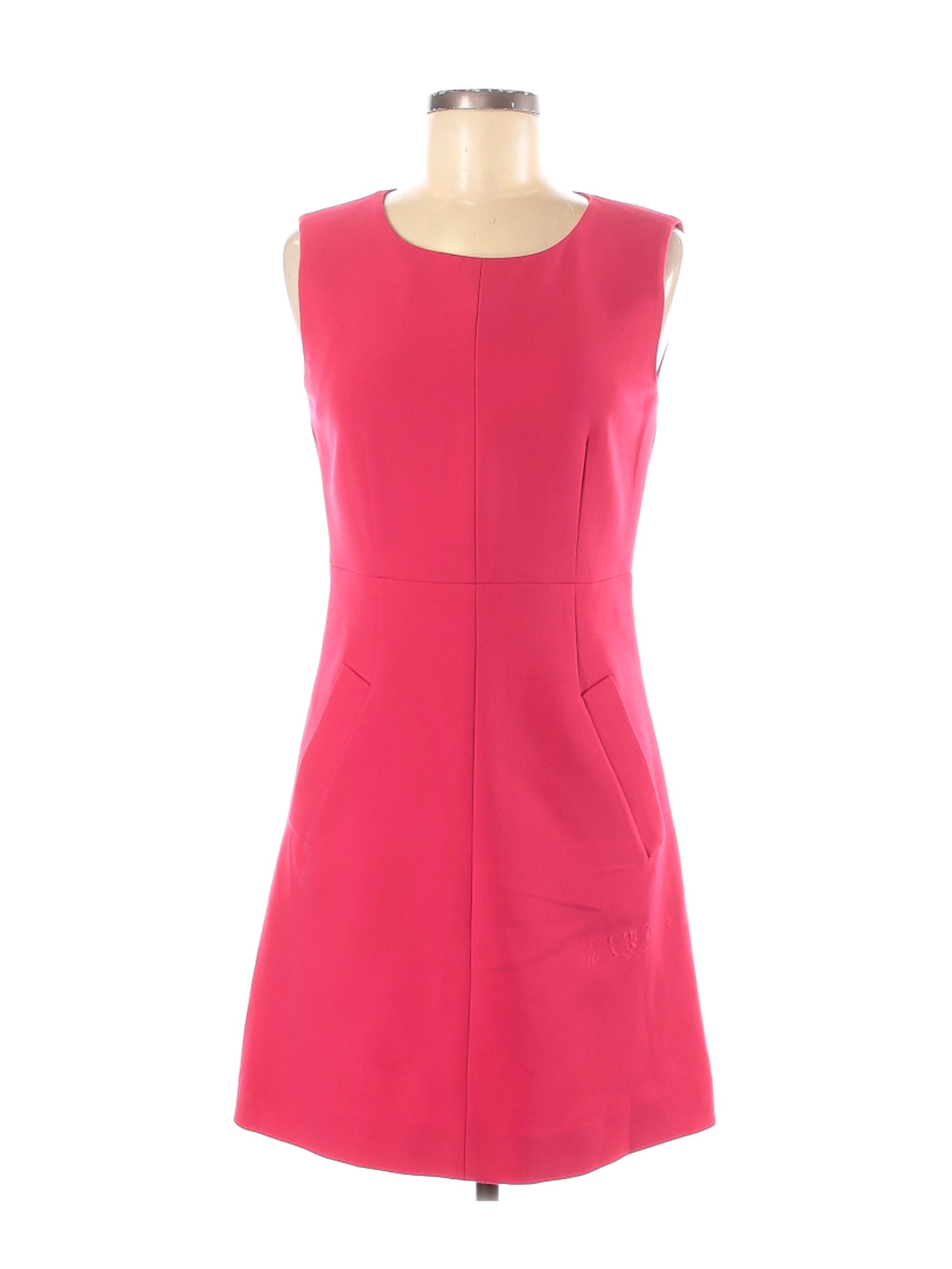 Diane von Furstenberg Women Pink Casual Dress 6 | eBay