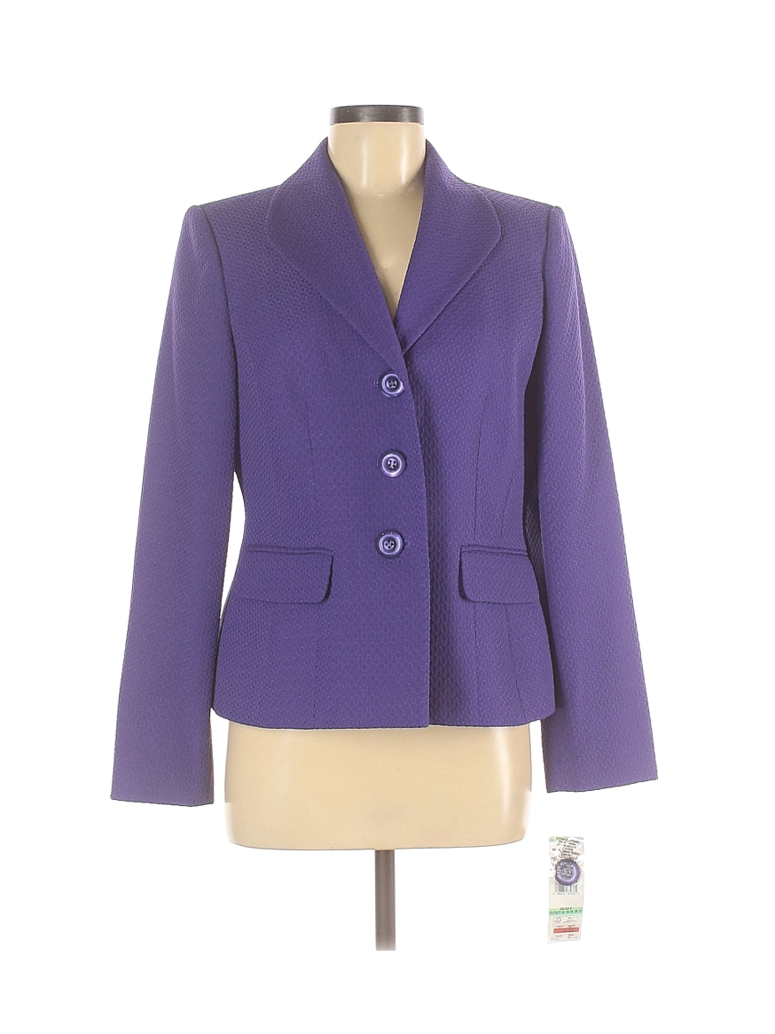 NWT Evan Picone Women Purple Blazer 8 | eBay