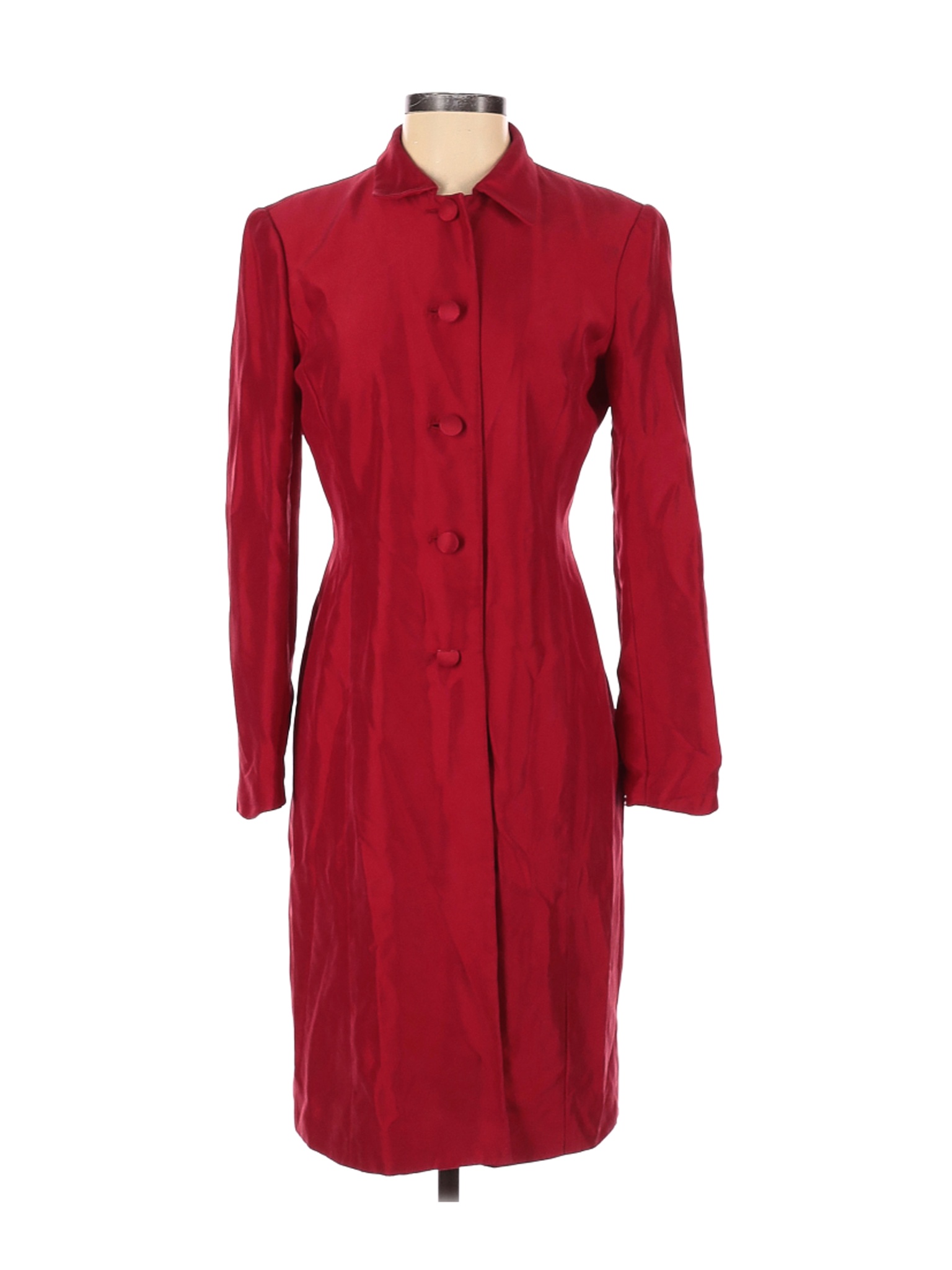 ann taylor red coat