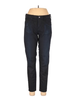 Mossimo Black Blue Jeggings Size 10 