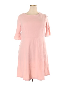 peach velvet dress