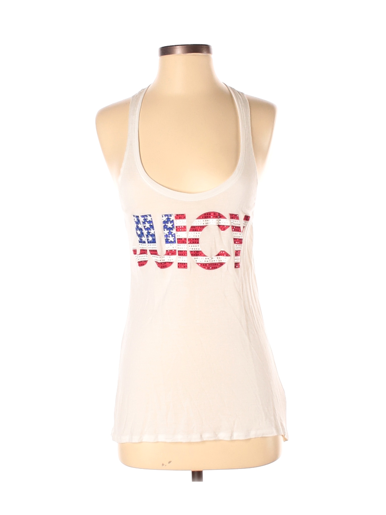 Juicy Couture Women Ivory Tank Top S | eBay